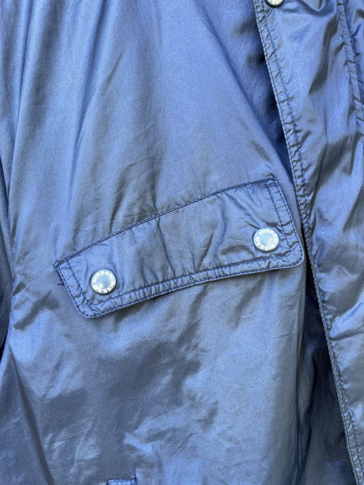 Formula 1 × Japanese Brand × Nissan 🔥Vintage Nissan Zipper Racing Jacket 90s Size US XL / EU 56 / 4 - 7 Thumbnail
