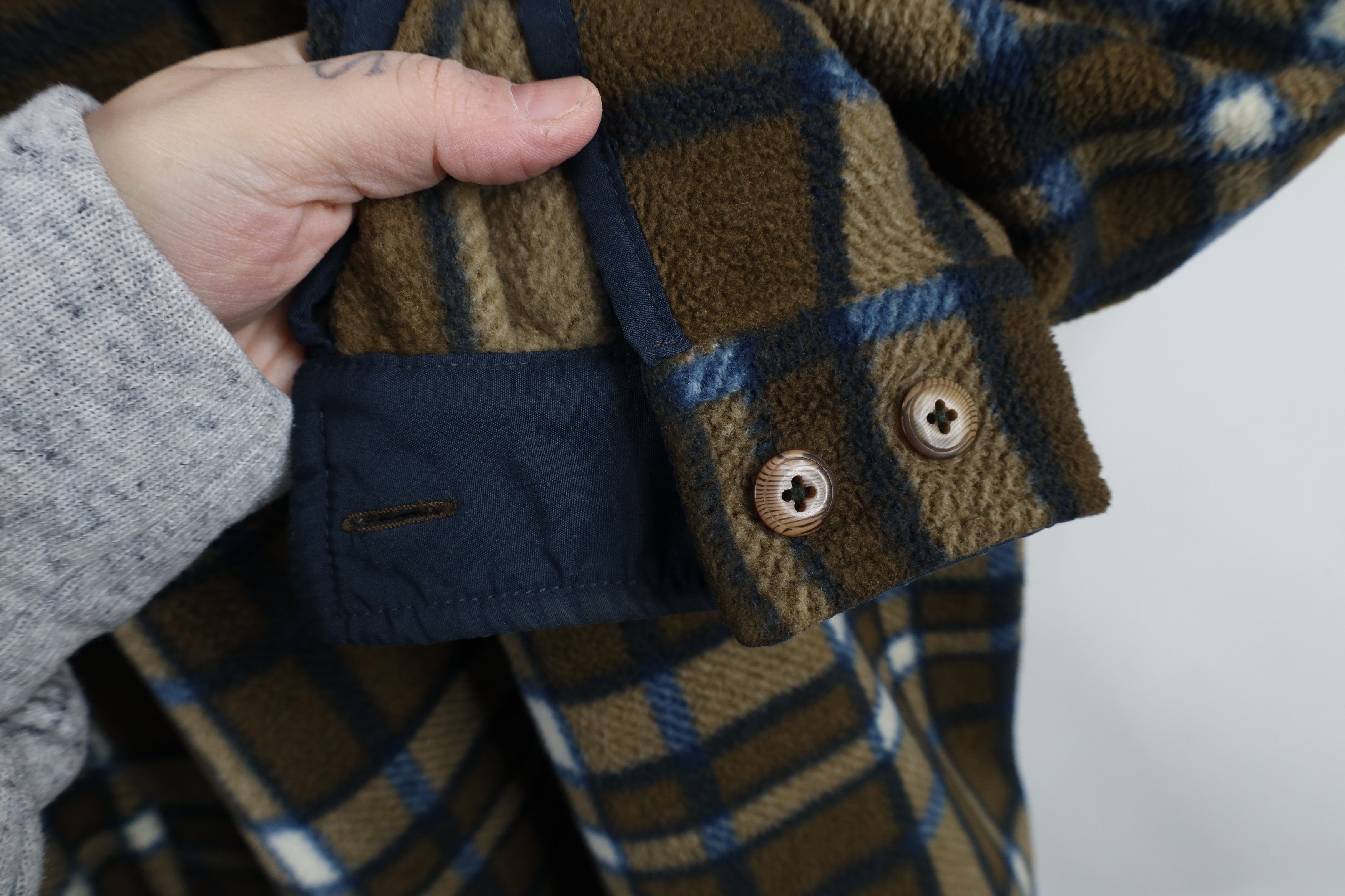 Vintage Vintage 90s Streetwear Collared Button Shirt Jacket Jac Size US M / EU 48-50 / 2 - 4 Thumbnail