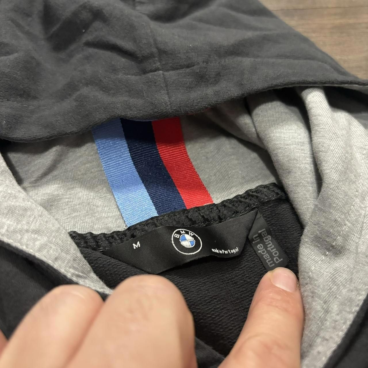 BMW Vintage Bmw Quarter Button Pull Over Hoodie Size US M / EU 48-50 / 2 - 8 Thumbnail