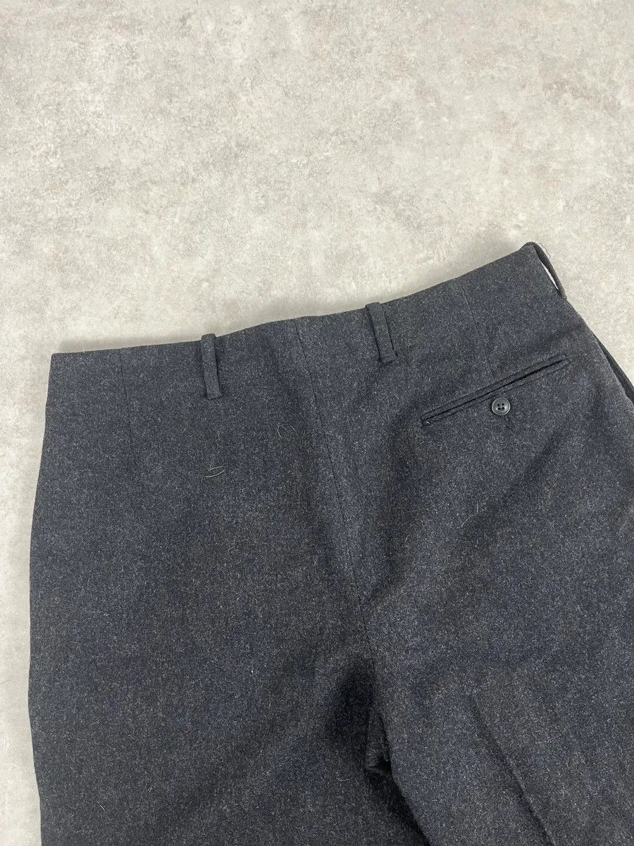 Gianfranco Ferre 2000s Gianfranco Ferré Dark Grey Wool Tailored Pants Size US 34 / EU 50 - 8 Thumbnail