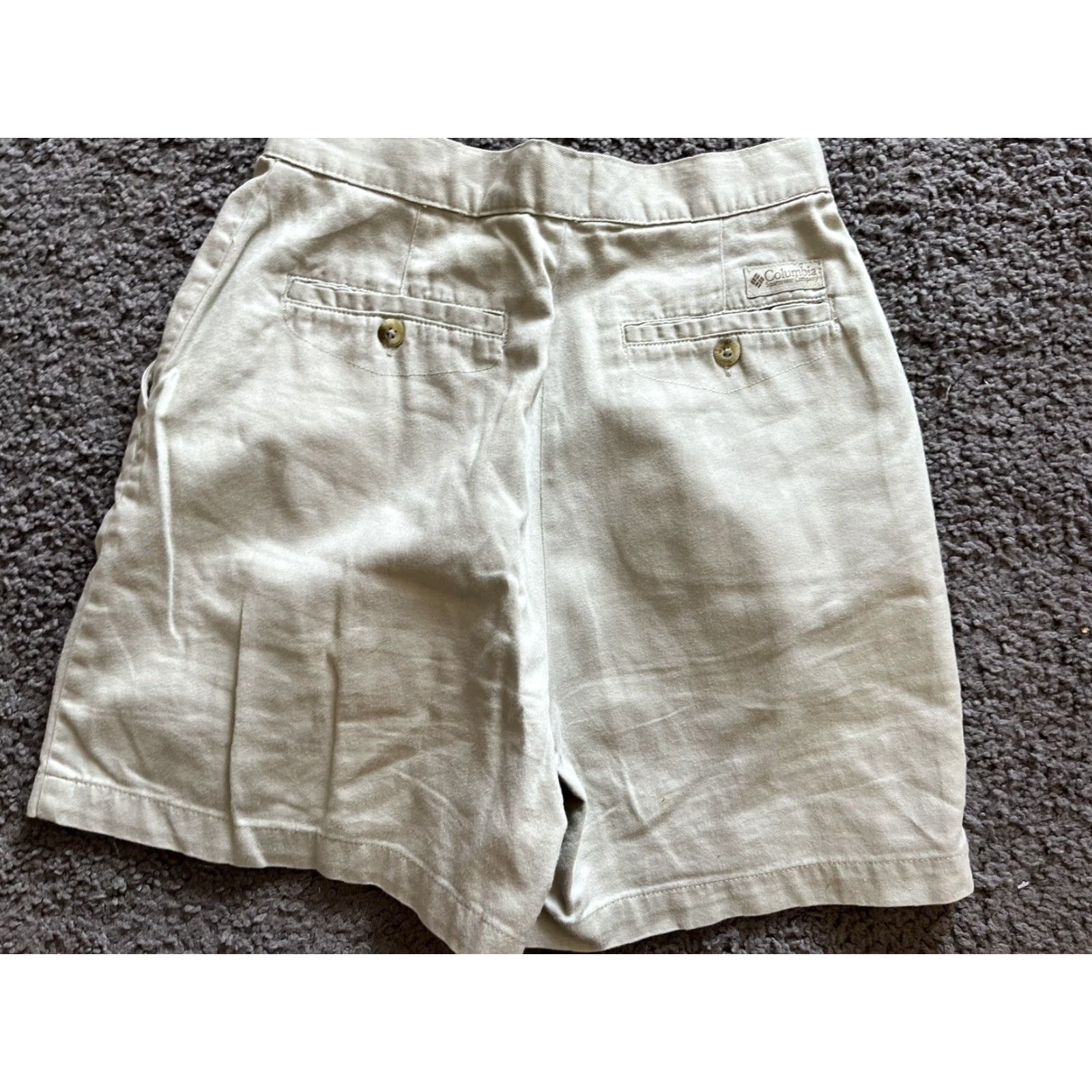 Vintage VINTAGE Columbia cargo skirt tan Y2K shorts and skirt combo sz 6 Size 28" / US 6 / IT 42 - 2 Thumbnail