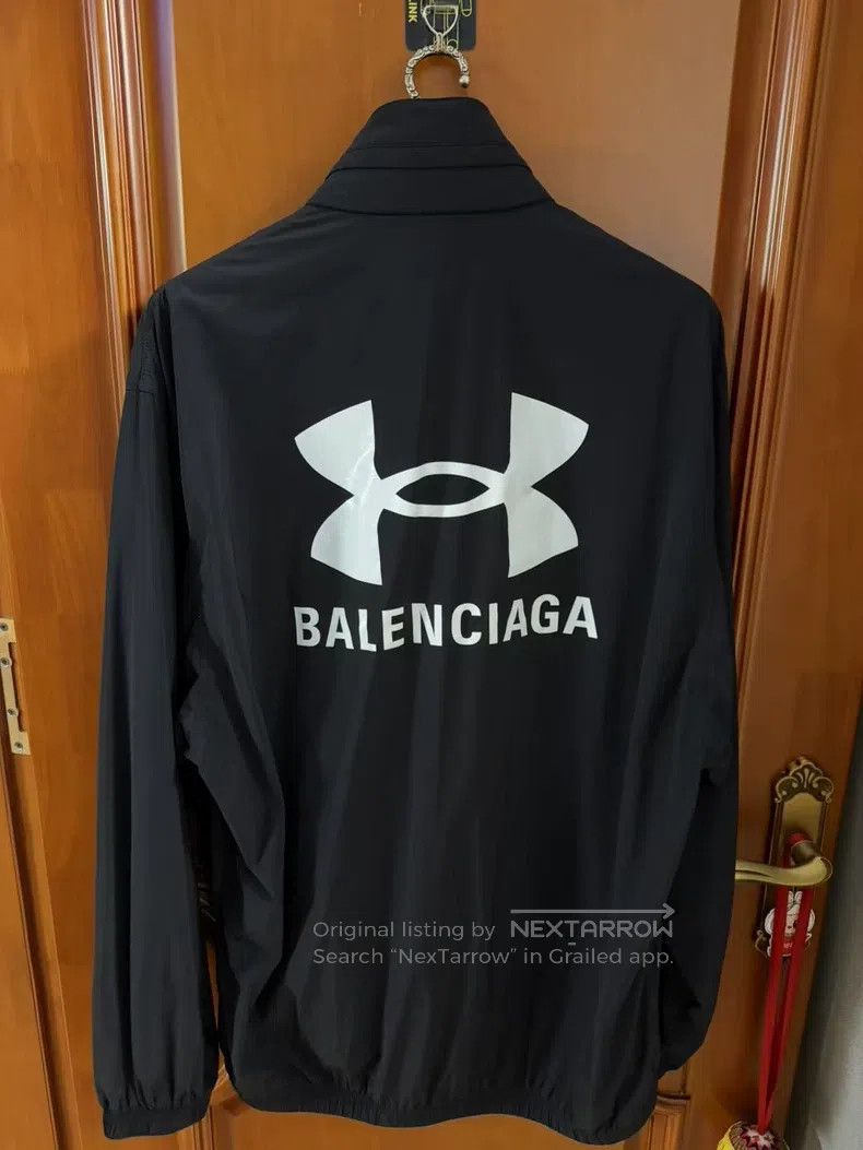 Balenciaga Balenciaga Under Armour Collaboration Black Windbreaker Size US S / EU 44-46 / 1 - 2 Thumbnail