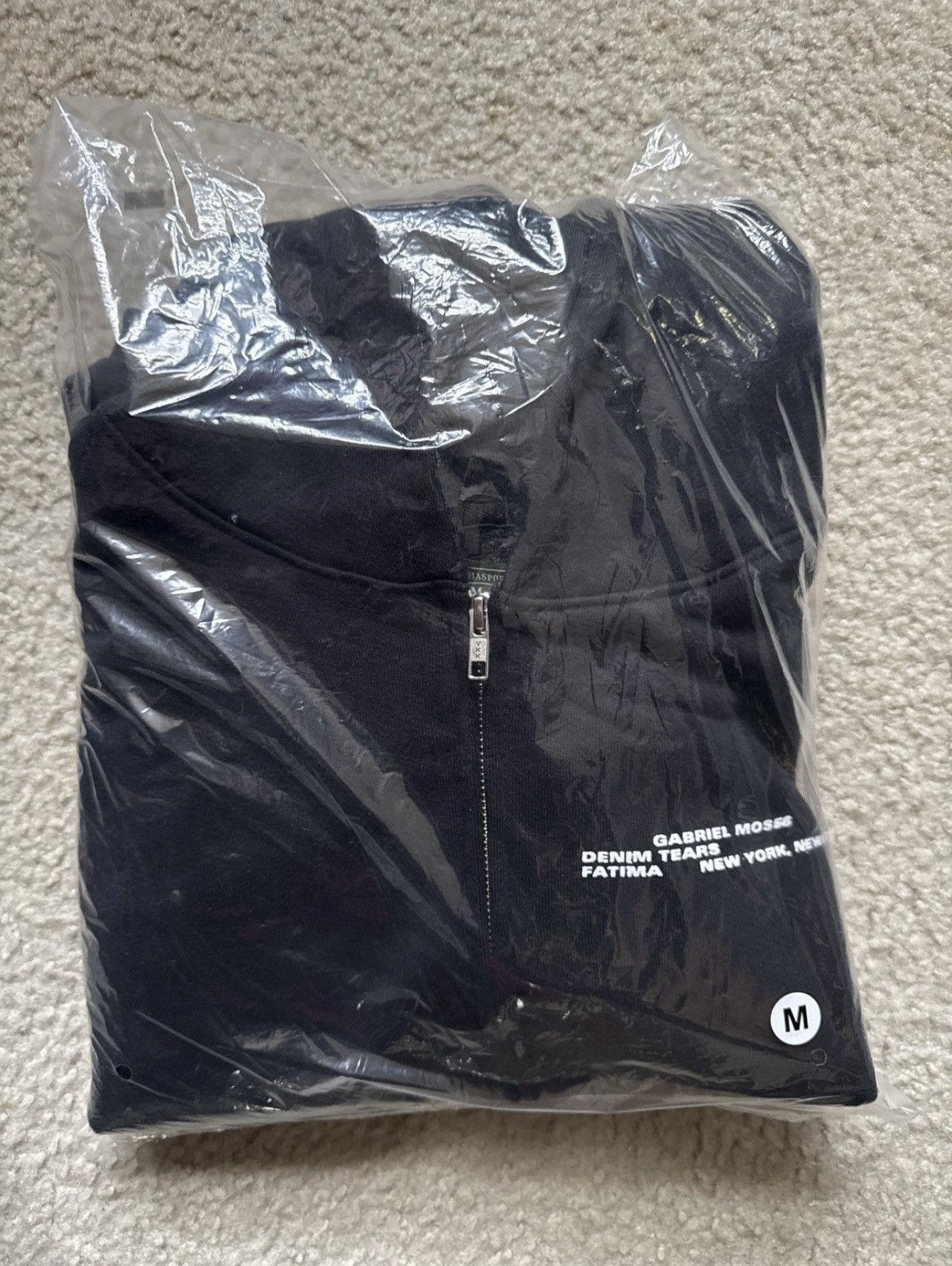 DENIM TEARS Denim Tears x Gabriel Moses Zip Hoodie Size US M / EU 48-50 / 2 - 1 Thumbnail