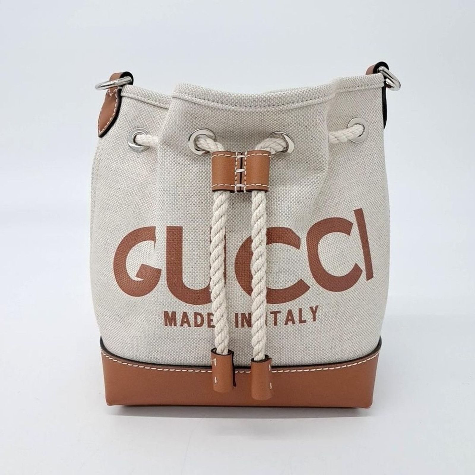 Gucci Printed Mini Shoulder Bag (777166) (6558384) in Brown, Women's