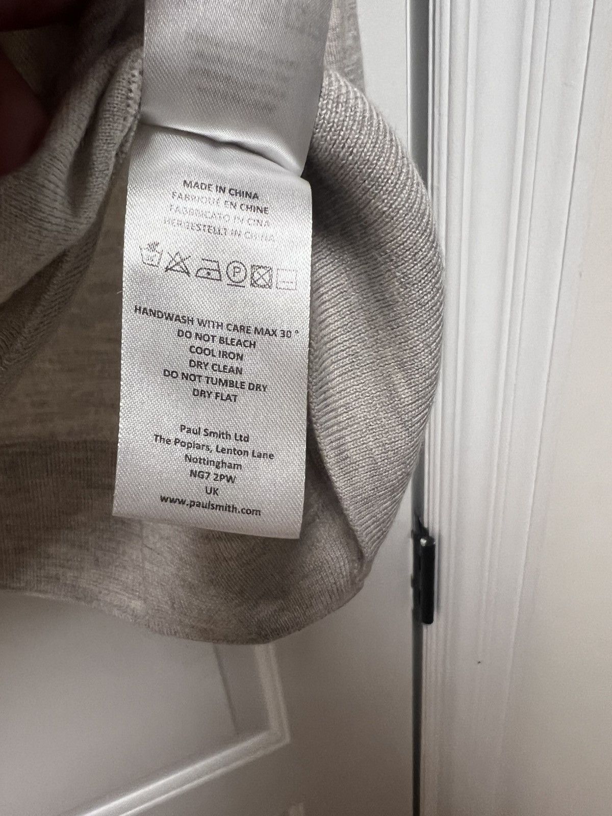 Paul Smith Morino wool sweater Size US S / EU 44-46 / 1 - 4 Thumbnail