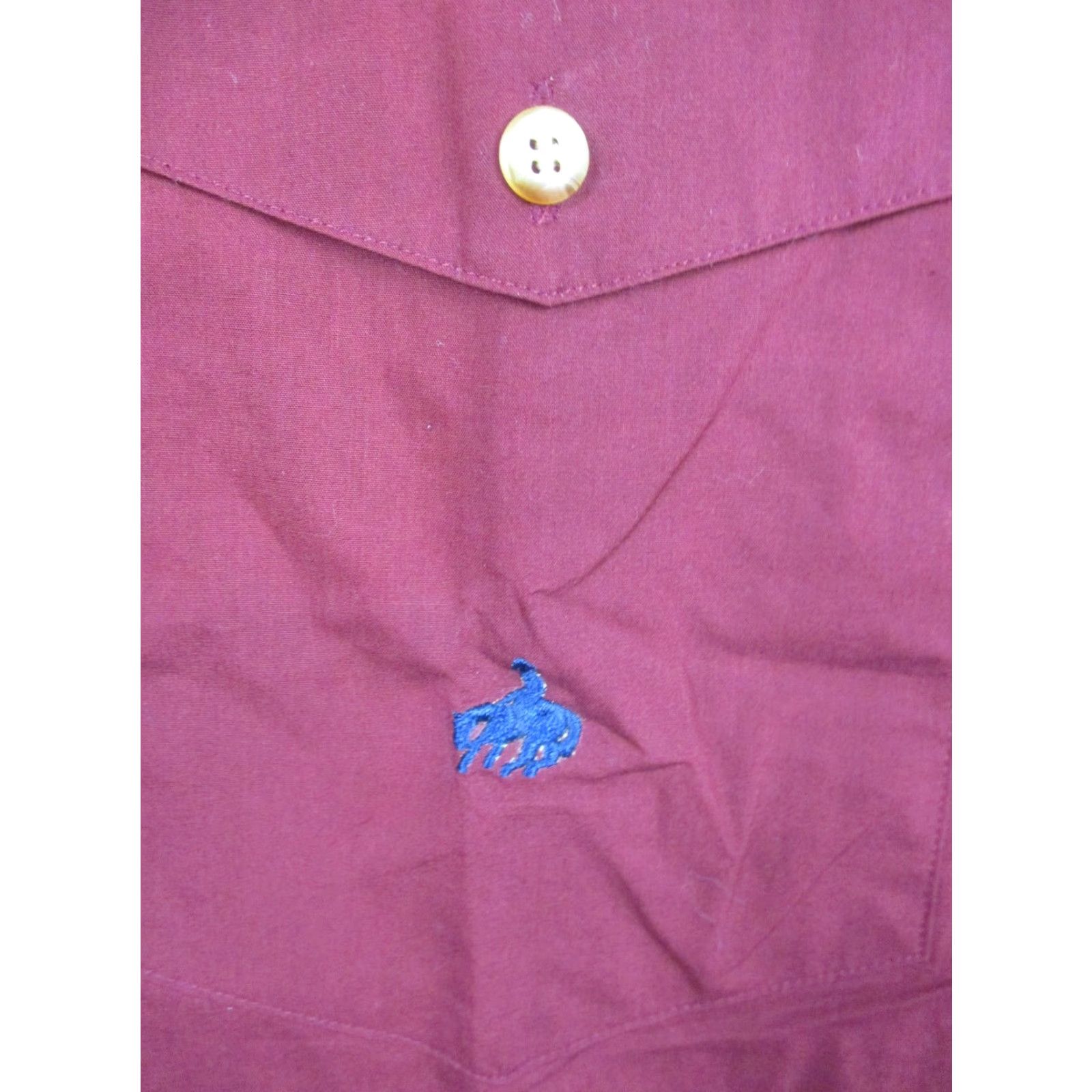 Vintage Panhandle Slim Shirt Mens Large Red Western Pearl Snap Embroidered Cowboy Ranch Size US L / EU 52-54 / 3 - 2 Thumbnail