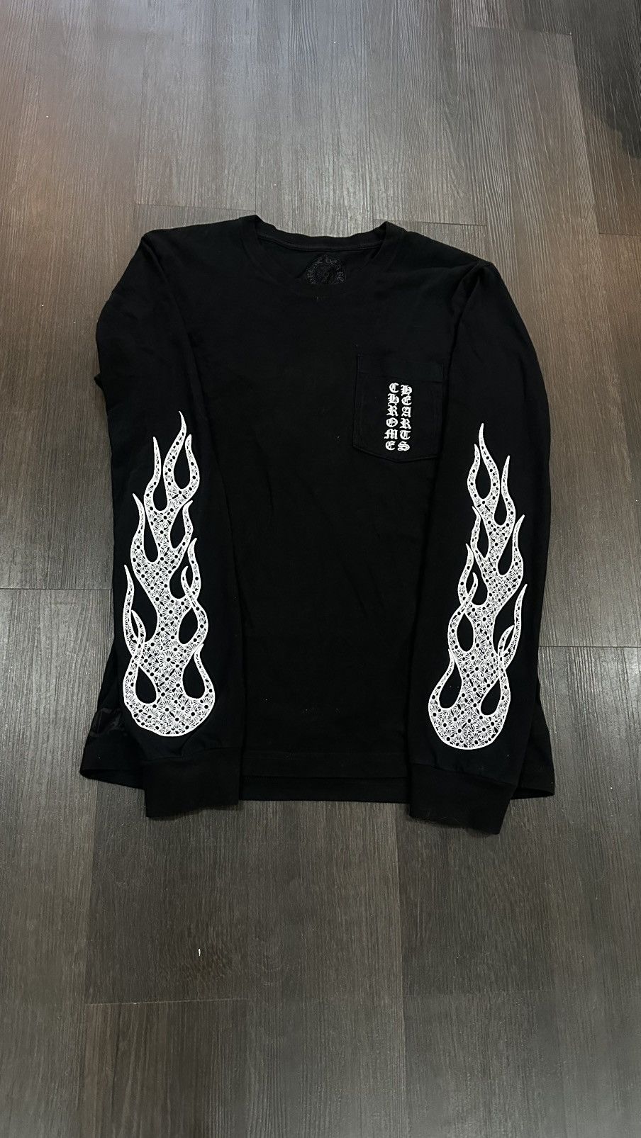 Chrome Hearts Chrome Hearts Flame Long Sleeve Size US M / EU 48-50 / 2 - 1 Thumbnail