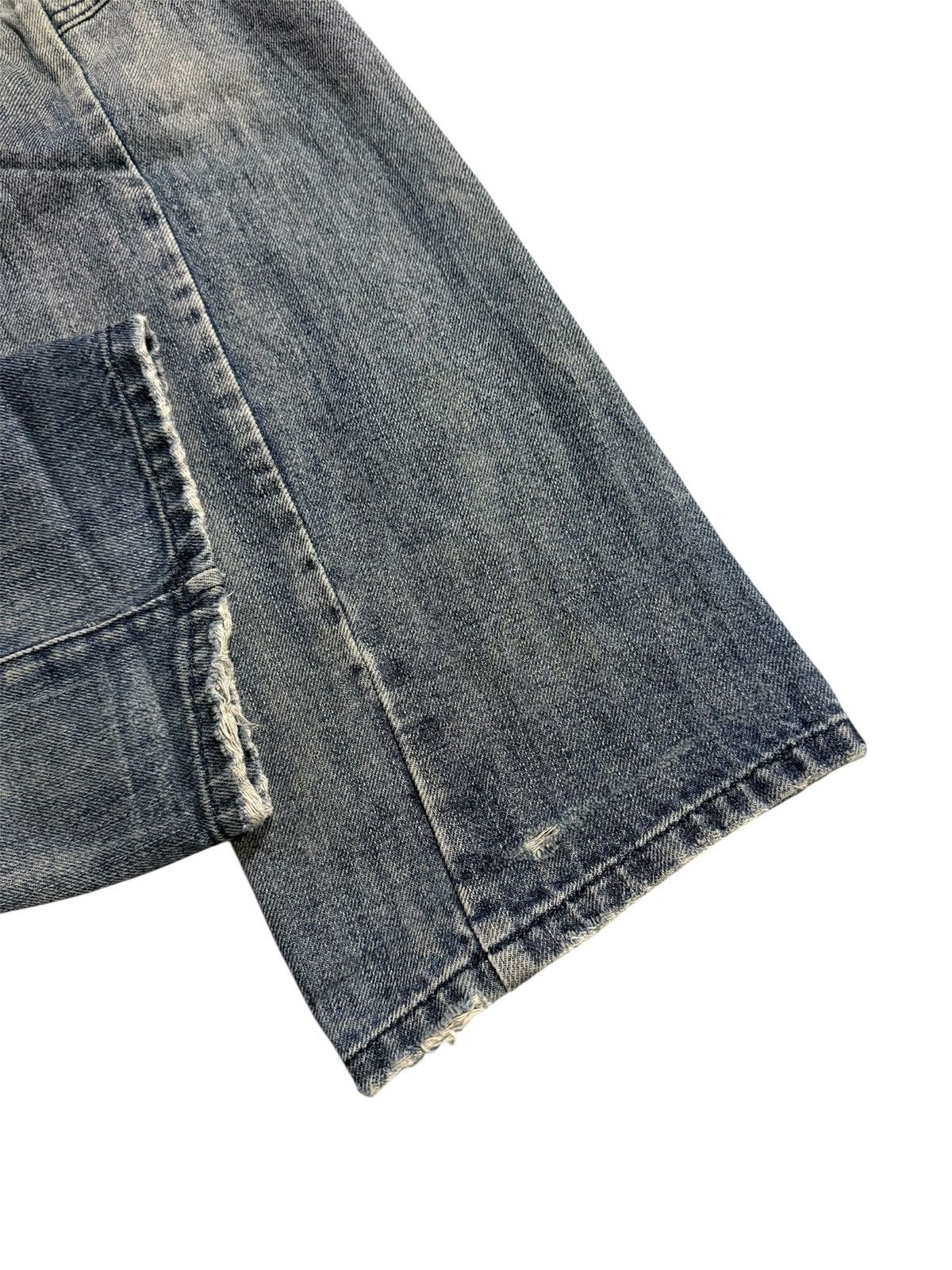 Hysteric Glamour BREATHMINT DOUBLE WAIST TWIST LEGS DISTRESSED JEANS Size US 42 / EU 58 - 6 Thumbnail