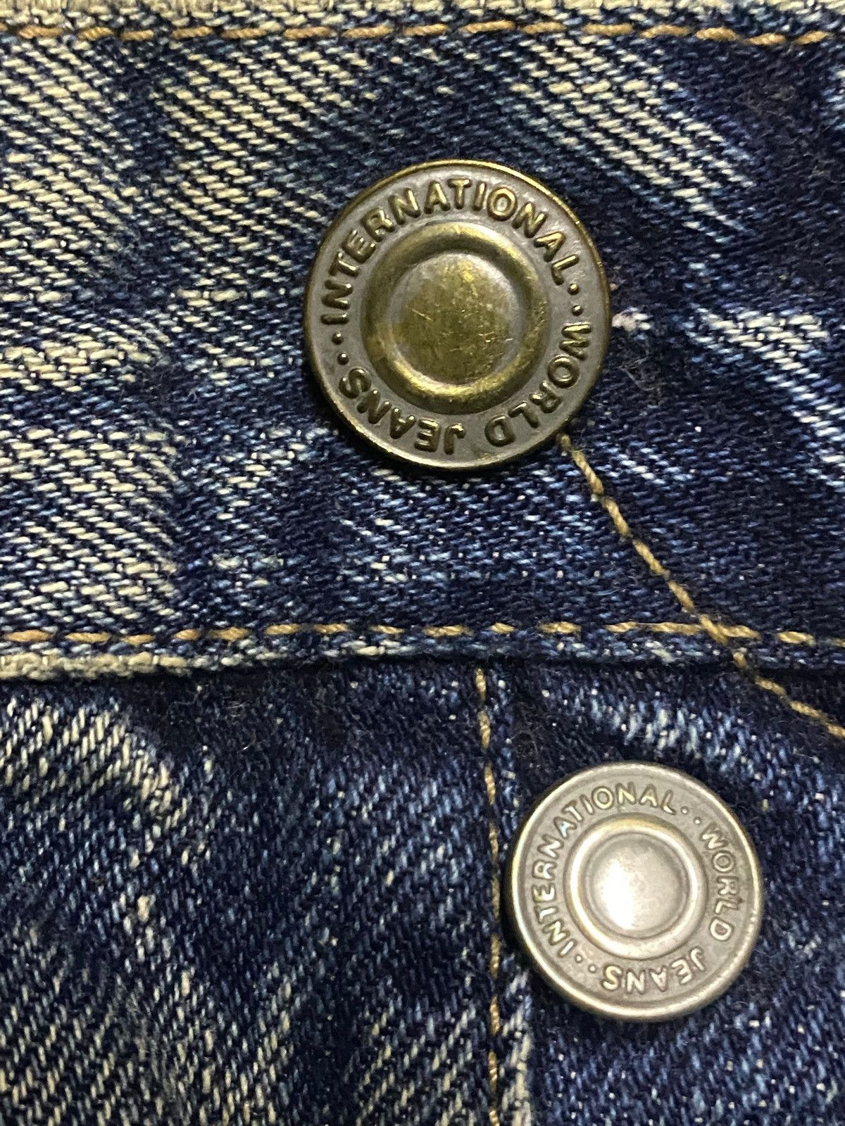 Junya Watanabe Vintage Blue Corn Japan Selvedge Heavy Faded Distressed Jean Size US 32 / EU 48 - 11 Thumbnail