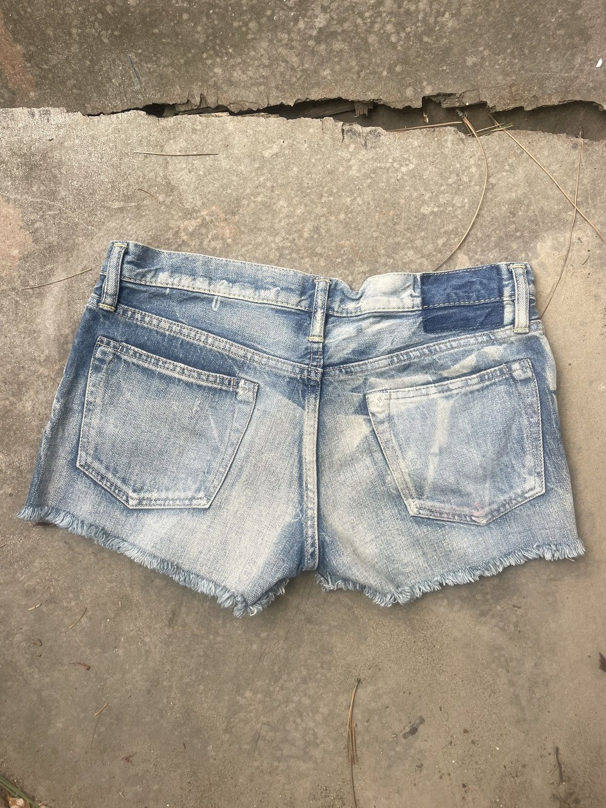 Hysteric Glamour Hysteric Glamour Cut Off Denim Short Shorts Size 31" - 3 Thumbnail