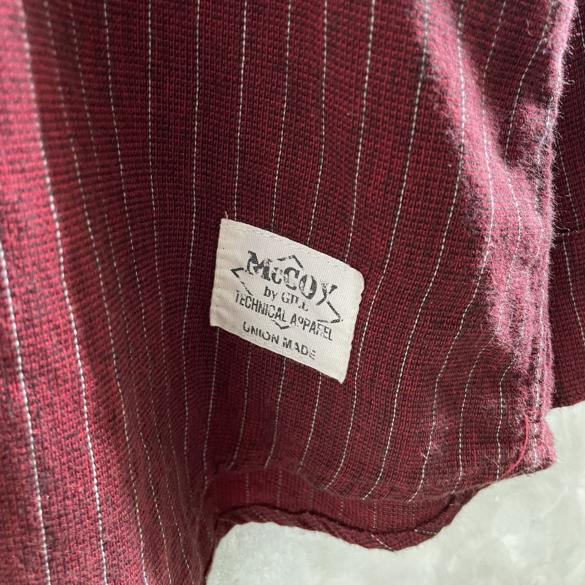 The Real McCoy's Mccoy's stripes By Gill union made wabash Shirt Size US XL / EU 56 / 4 - 5 Thumbnail