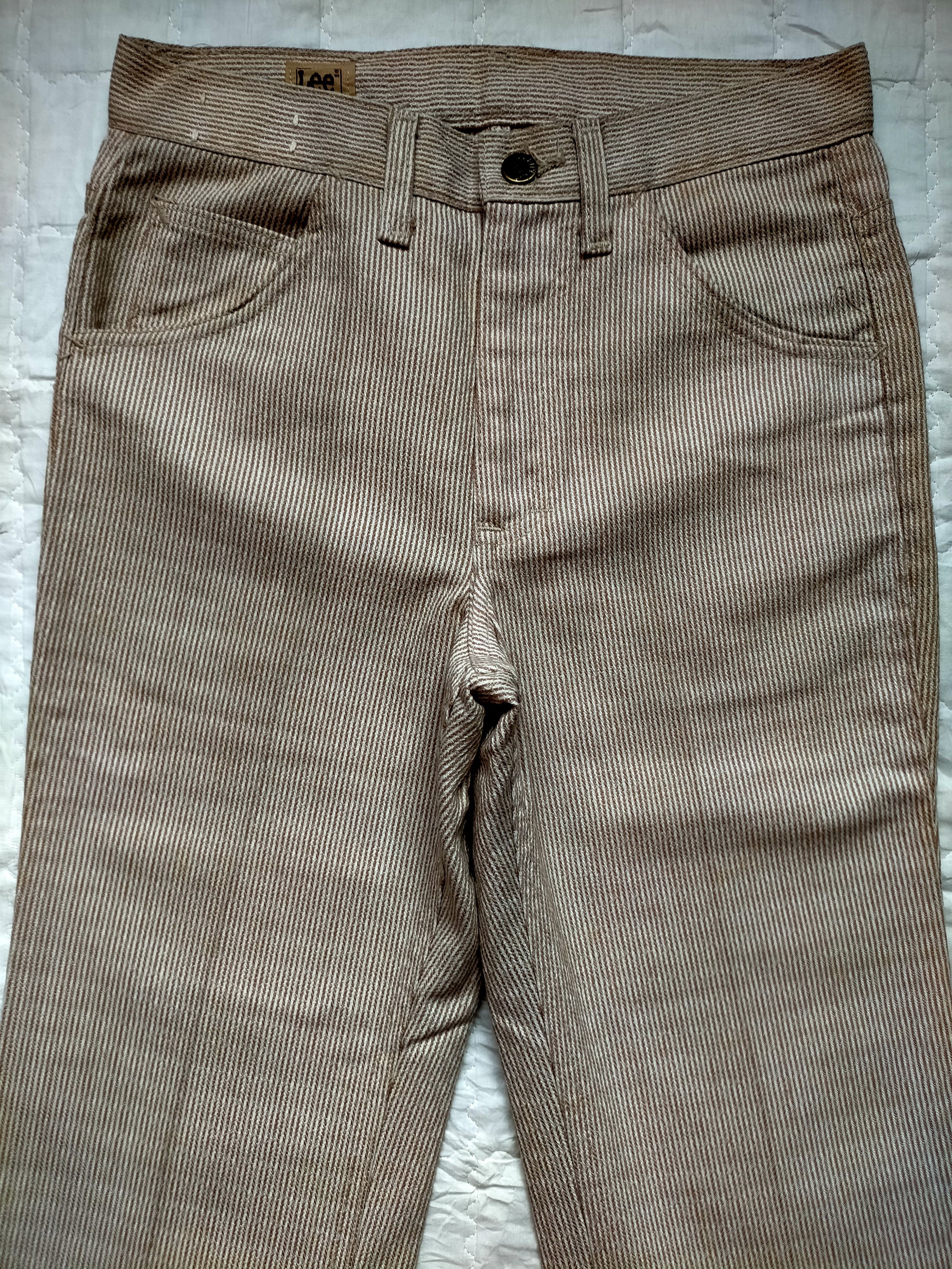 Vintage Vintage 70s Lee Riders Flare Stripe Boot cut Size US 28 / EU 44 - 7 Thumbnail