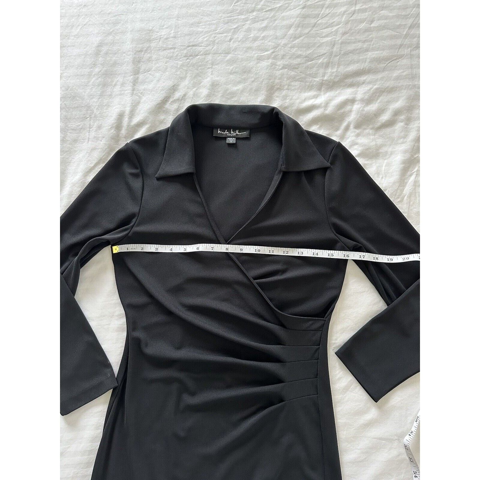 Nicole Miller Nicole Miller Black Cocktail/ Business Dress Size S Size S / US 4 / IT 40 - 11 Thumbnail