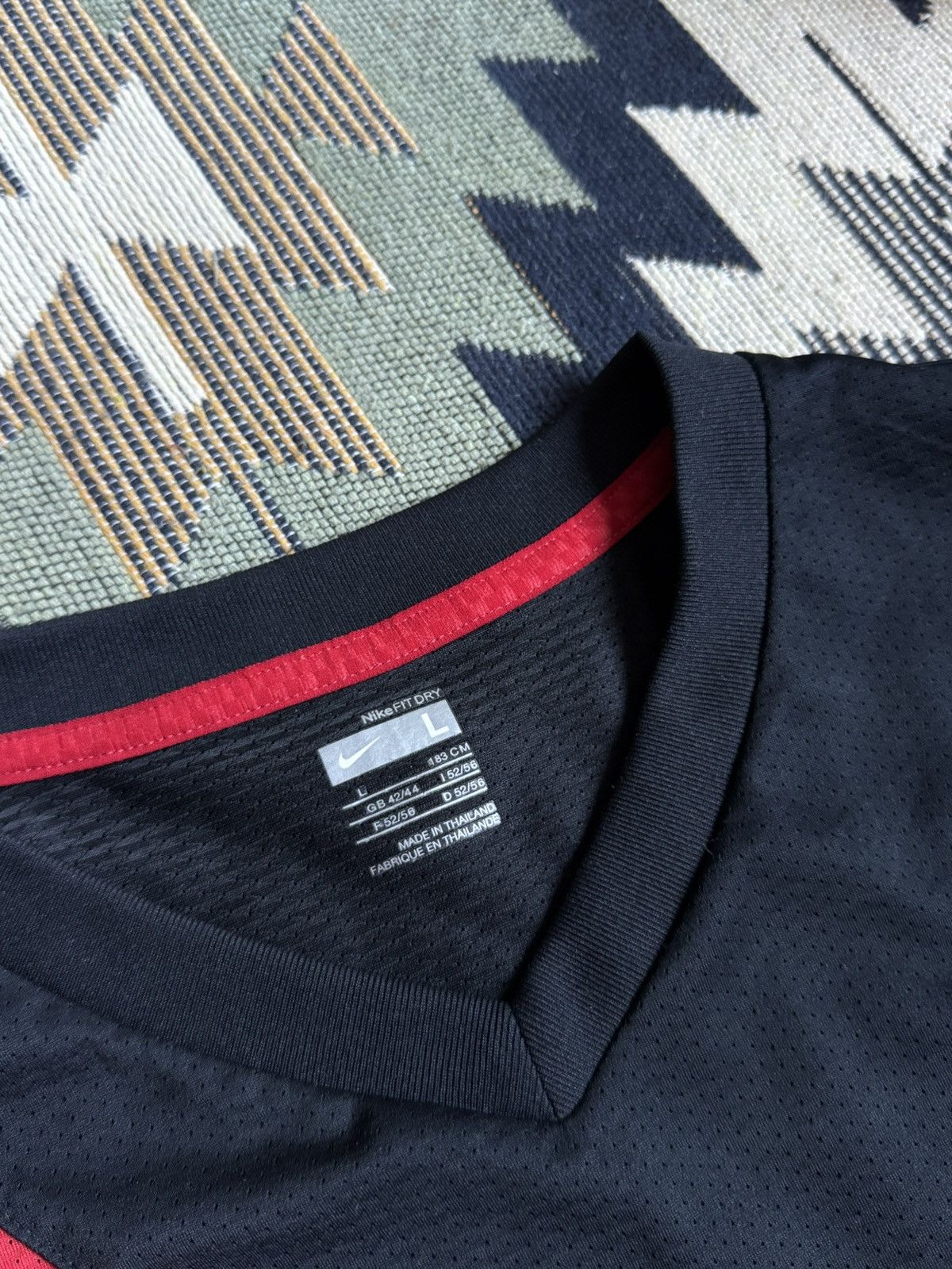 Nike Vintage Nike Blockcore Dri-Fit Jersey Size US L / EU 52-54 / 3 - 7 Thumbnail