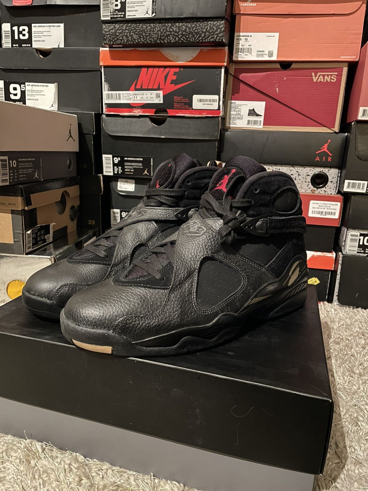 Jordan Brand Jordan 8 OVO Black Size US 10 / EU 43 - 1 Thumbnail
