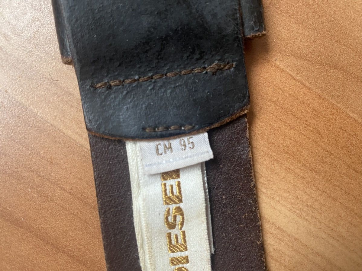 Diesel × Vintage DIESEL Vintage Leather Size 38 - 10 Thumbnail