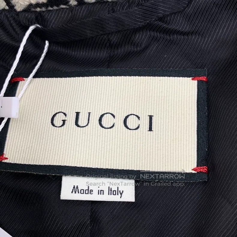 Gucci Gucci Colour-blocked checkered multi-pocket wool single-br Size M / US 6-8 / IT 42-44 - 6 Thumbnail