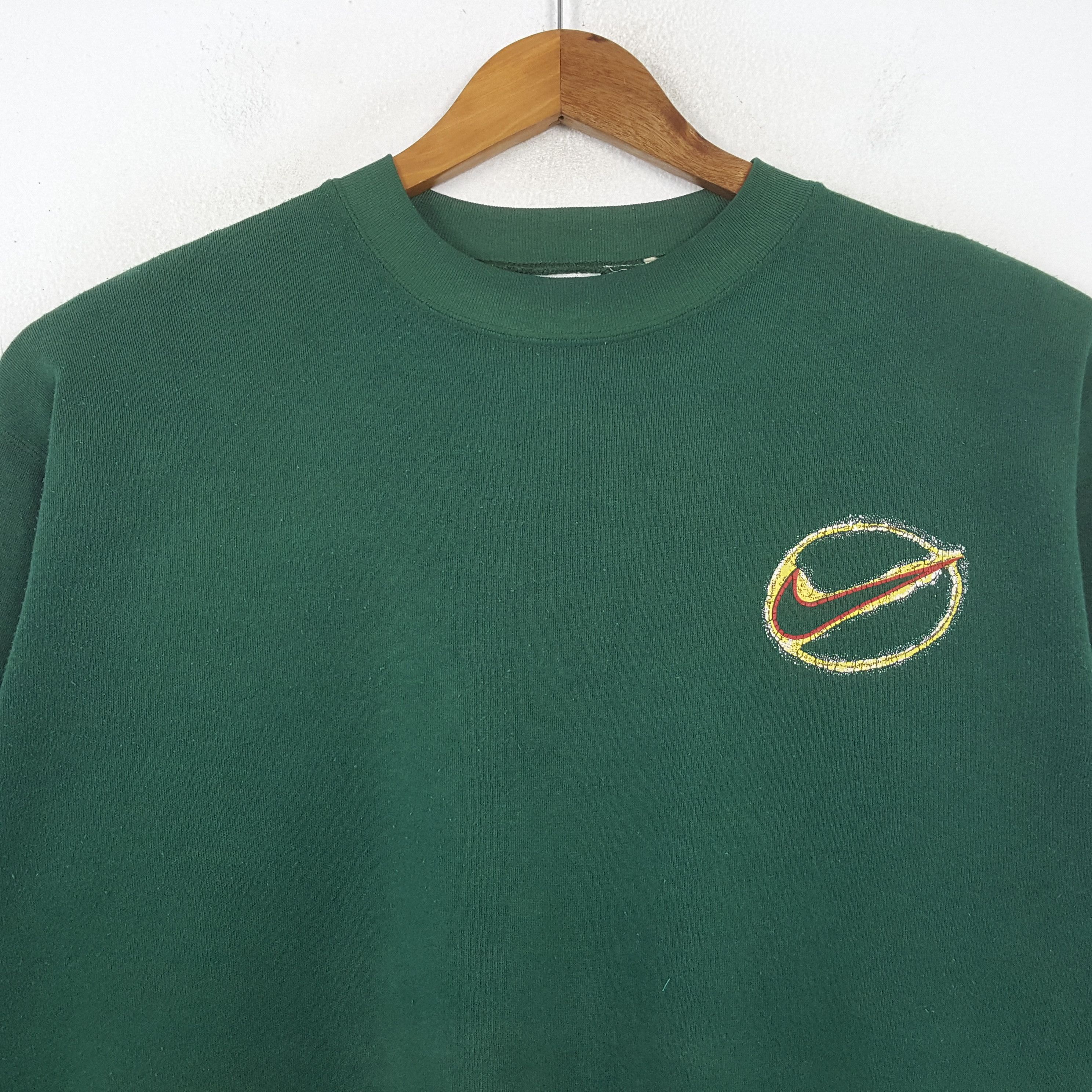 Nike Vintage NIKE Big Swoosh Design Sportswear Sweatshirt C292N25 Size US L / EU 52-54 / 3 - 4 Thumbnail
