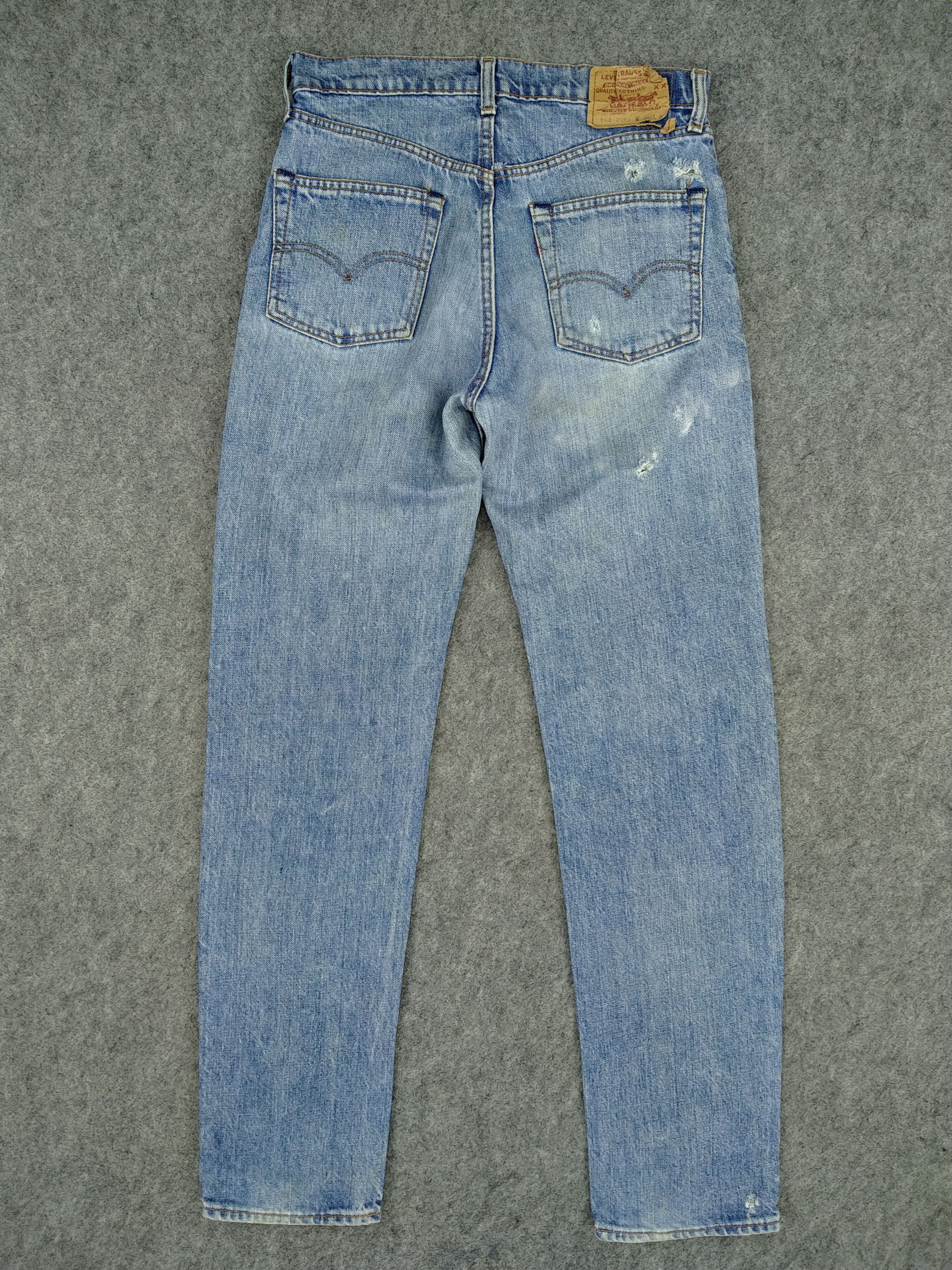 Levi's Blue Wash Vintage Levi's 503 Jeans 30x32 Denim -JN1053 Size US 30 / EU 46 - 2 Thumbnail