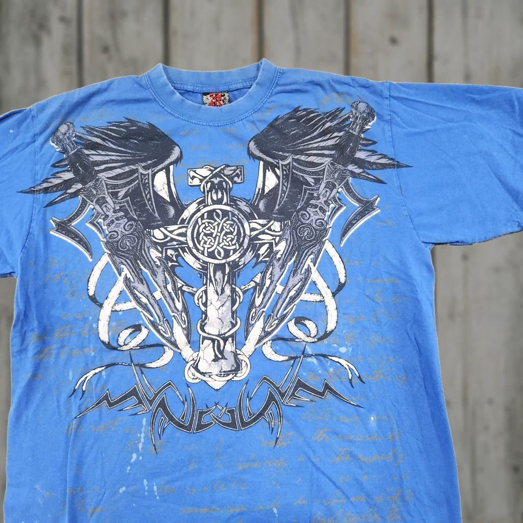 Affliction × Vintage × Xavier Xzavier Affliction Style Wings Y2K
