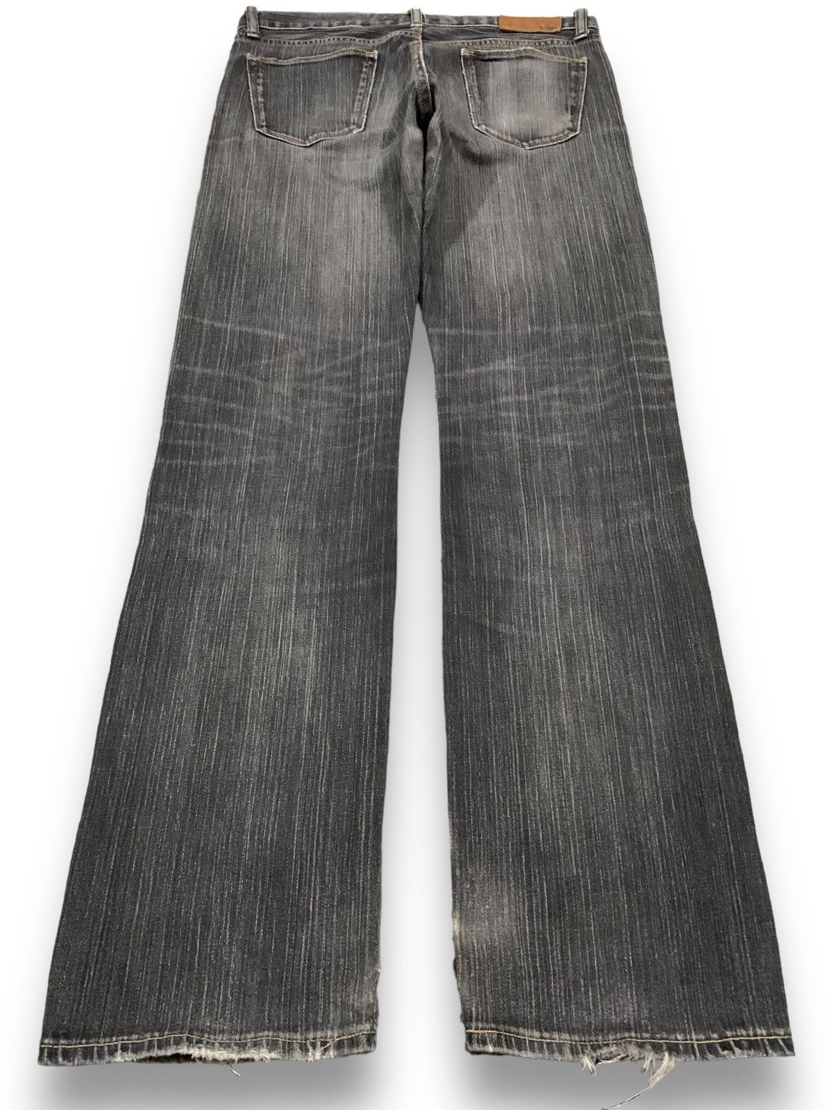 Undercover × Uniqlo Vintage Uniqlo S001 Faded Straight Leg Distressed Jeans Size US 32 / EU 48 - 2 Thumbnail