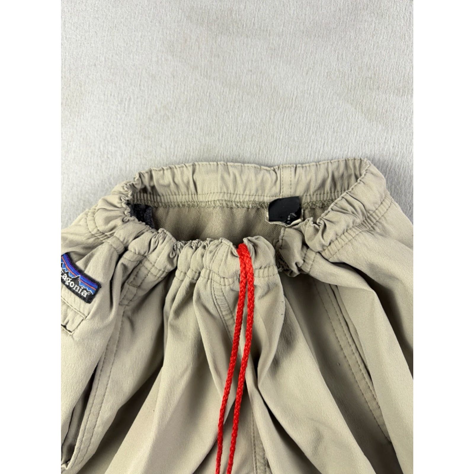 Patagonia VINTAGE Patagonia Pants Mens M 40x27 Brown Nylon Spandex Drawstring Elastic Waist Pockets Hiking Gym Activewear Size US 31 - 2 Thumbnail