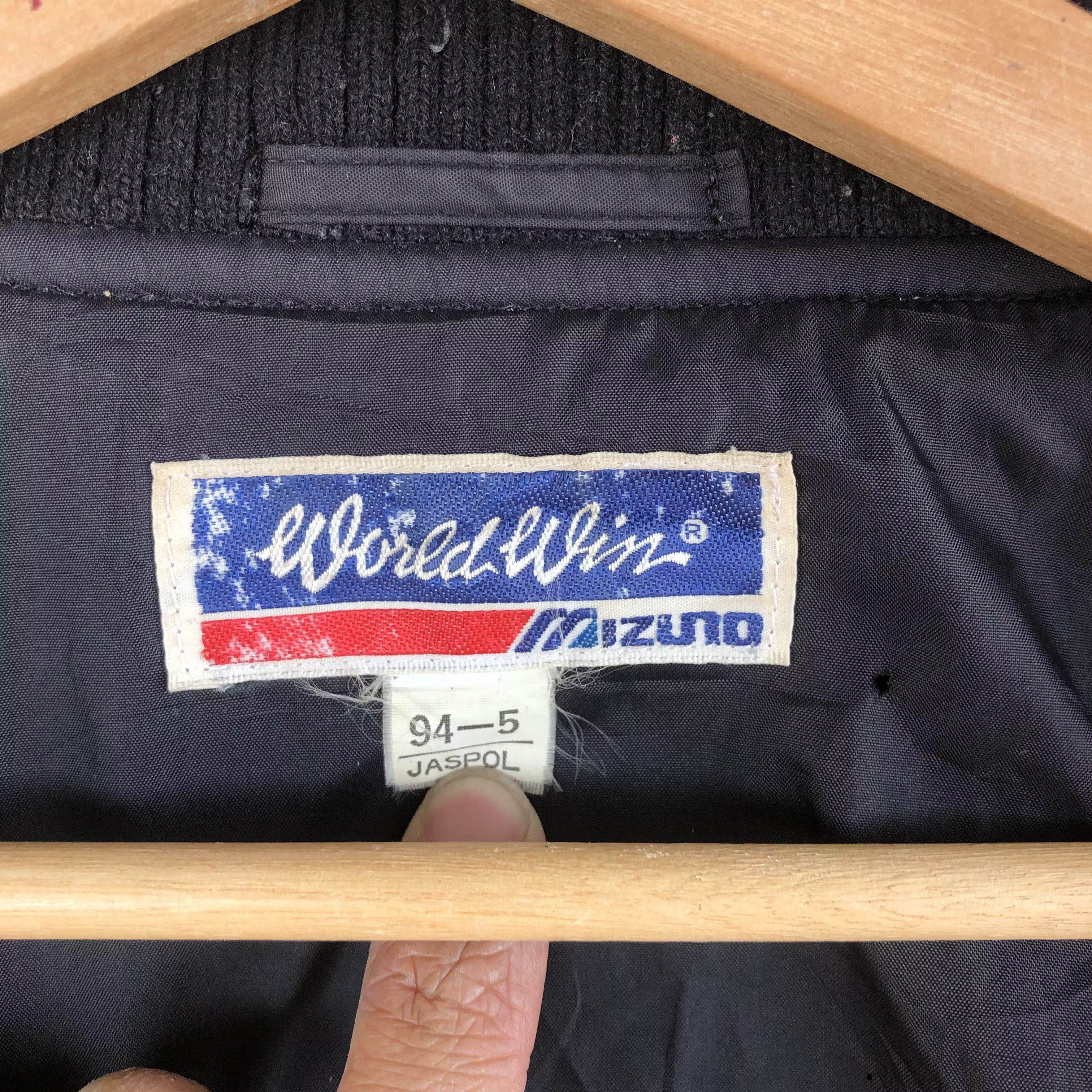 Mizuno × Vintage Vintage Mizuno Varsity Jackets Japanese Wool Jacket Size US L / EU 52-54 / 3 - 8 Thumbnail