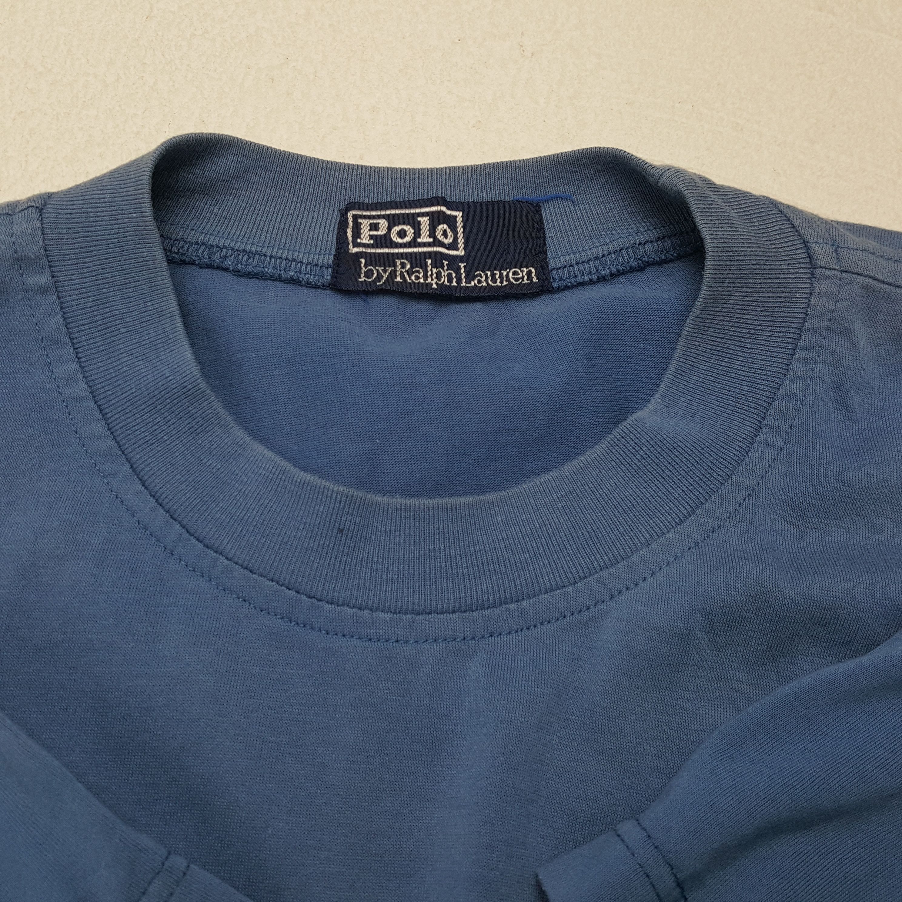 Polo Ralph Lauren × Vintage Vintage POLO by RALPH LAUREN Embroidery Design T-Shirts Size US M / EU 48-50 / 2 - 6 Thumbnail