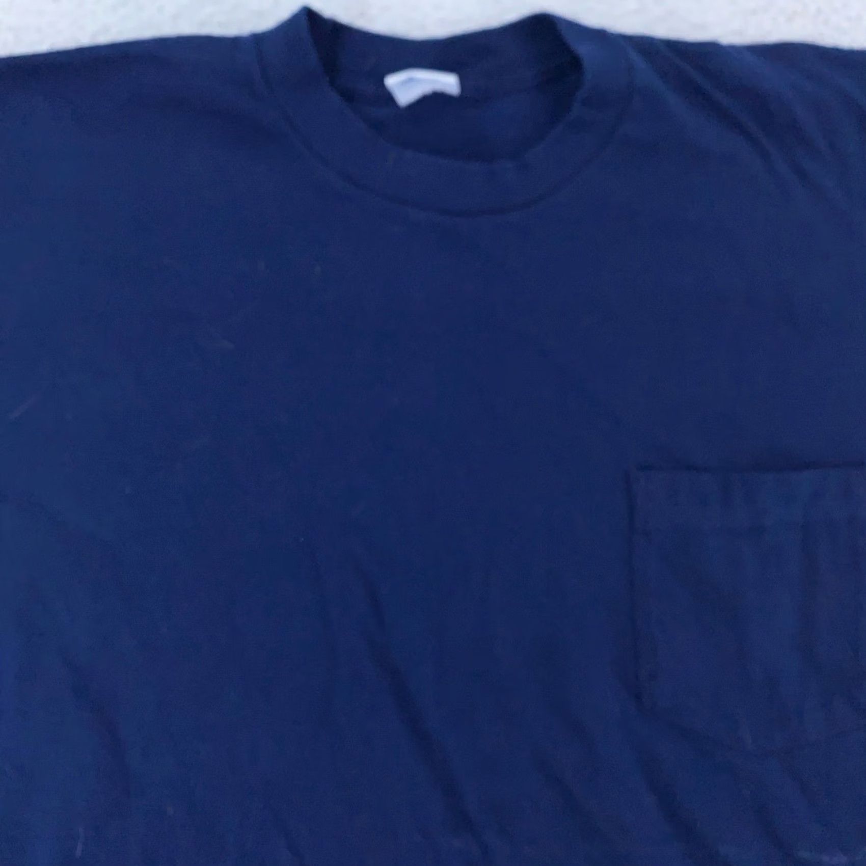 Vintage VINTAGE John Henry Pocket Shirt Mens XL Crewneck Blue Made USA Shirt Boys? Size US XL / EU 56 / 4 - 2 Thumbnail
