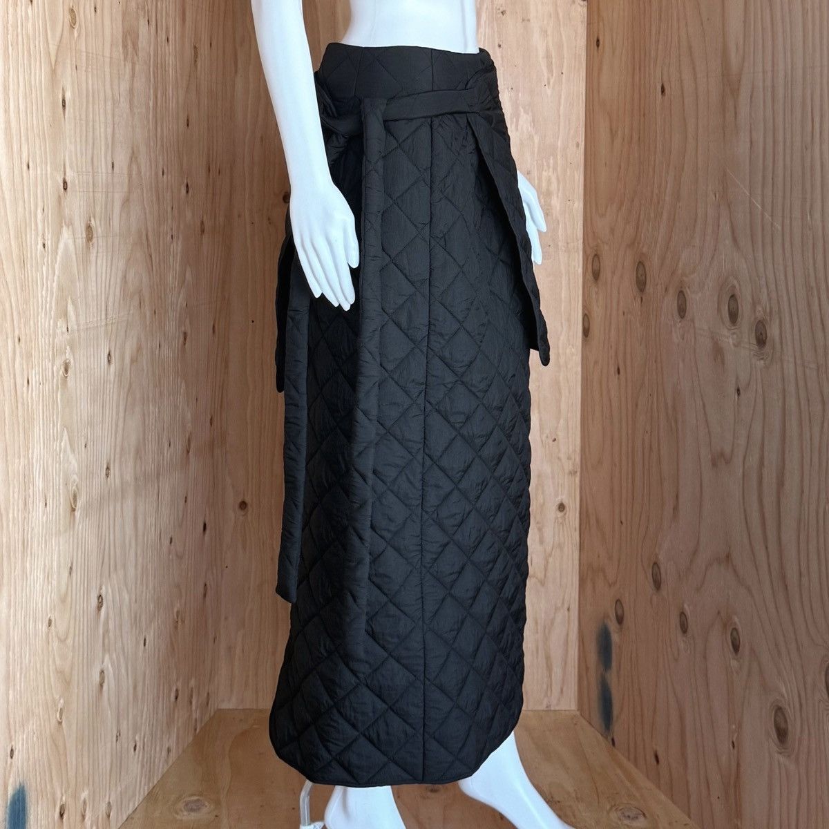 Eckhaus Latta Eckhaus Latta Quilted Wrap Skirt A/W 21, Look 19 Size 26" / US 2 / IT 38 - 2 Thumbnail