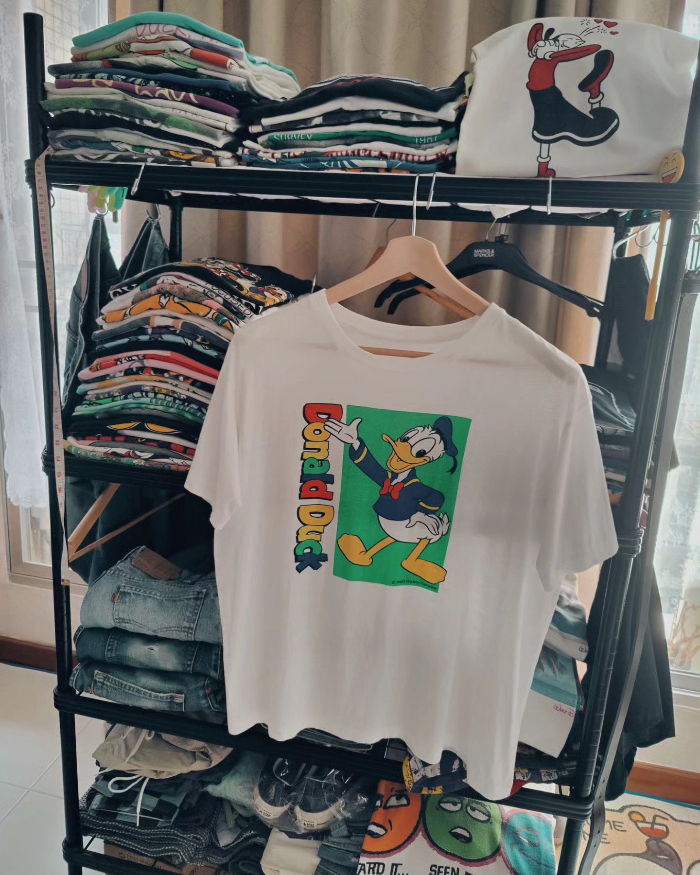 Disney × Vintage vintage 90s - Donald Duck Size US L / EU 52-54 / 3 - 4 Thumbnail