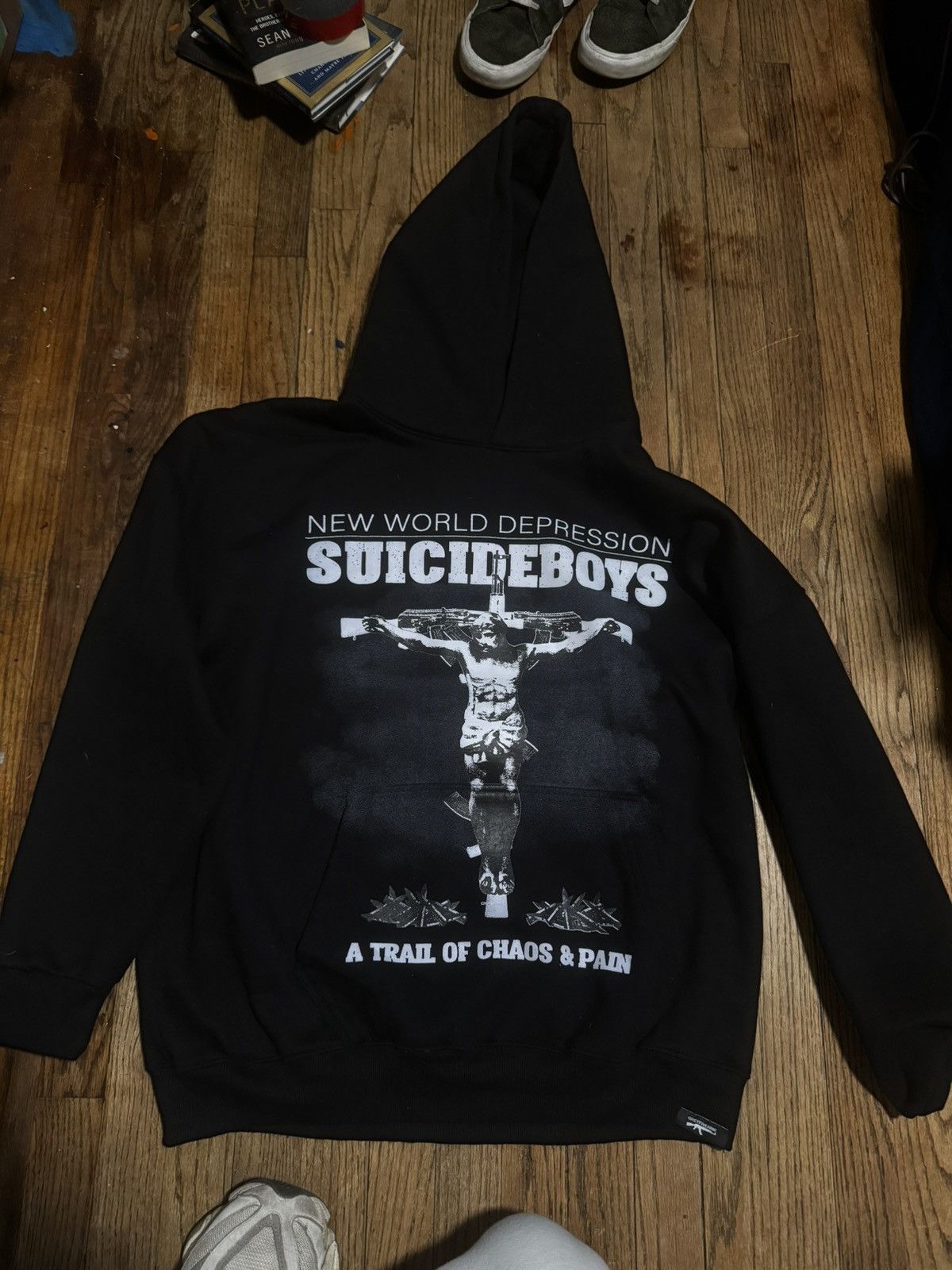 G59 Records Chemtrails of chaos hoodie Size US XL / EU 56 / 4 - 1 Thumbnail