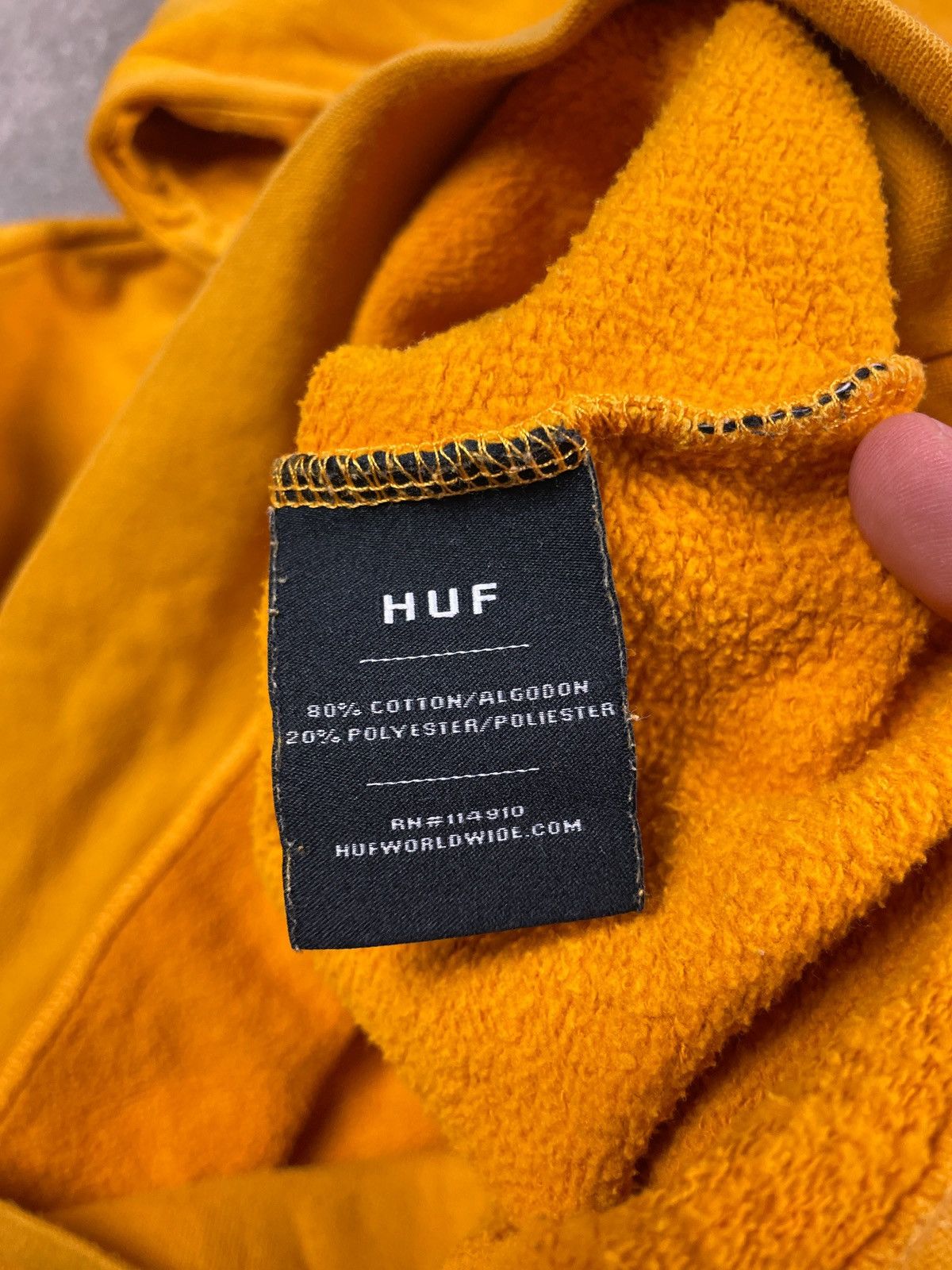 Huf × Vintage Vintage Y2K Huf Worldwide downhill from here hoodie Size US M / EU 48-50 / 2 - 5 Thumbnail
