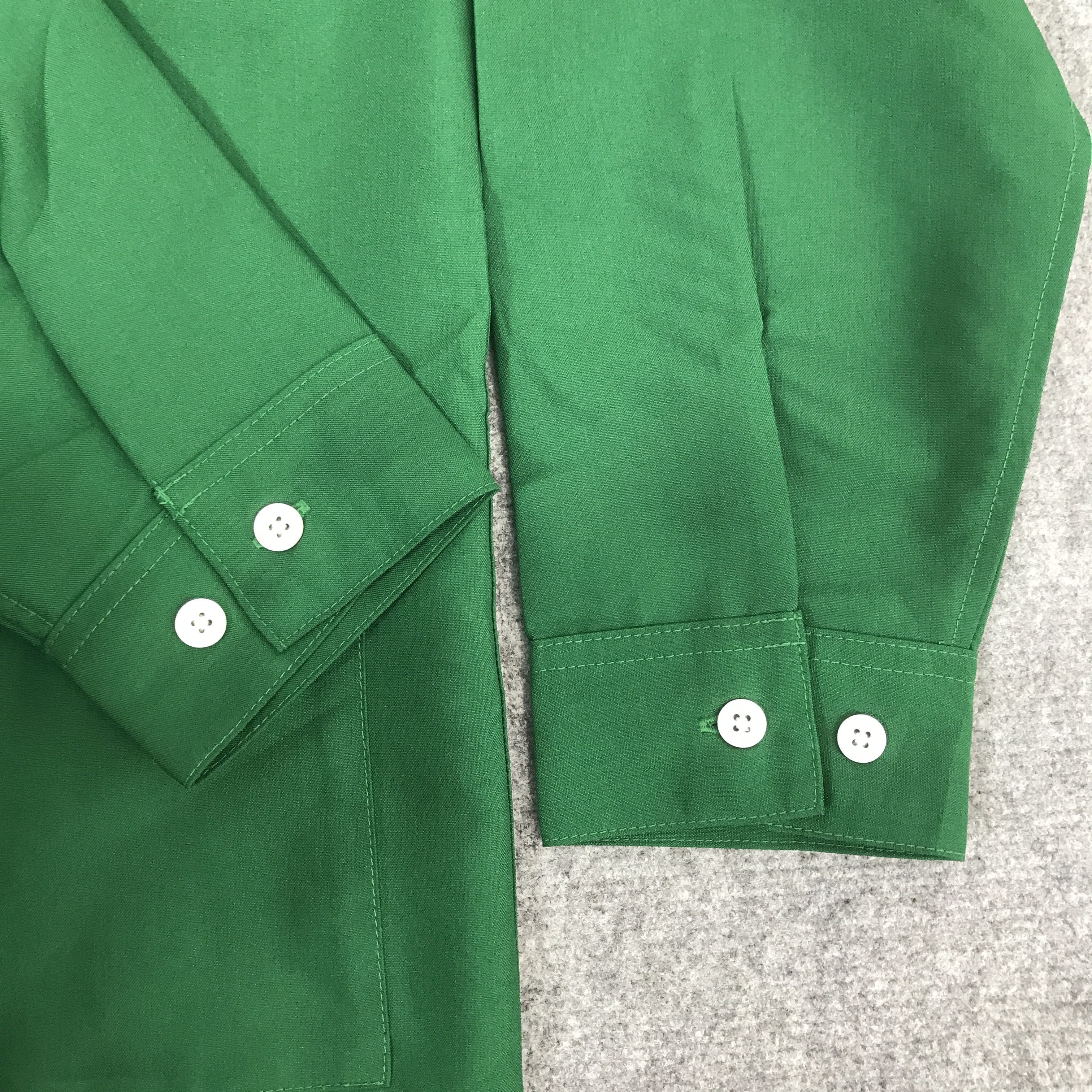 Japanese Brand 7 eleven japan green uniform shirt jacket Size US M / EU 48-50 / 2 - 8 Thumbnail