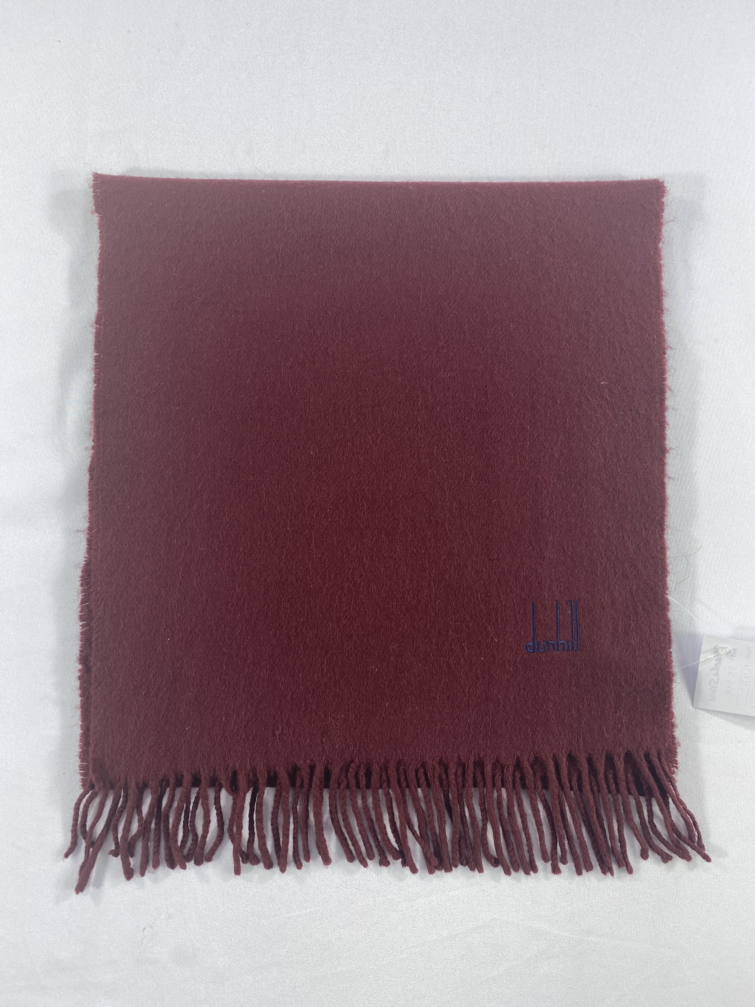 Alfred Dunhill Alfred Dunhill Cashmere Scarf / Muffler / Neckwear Size ONE SIZE - 4 Thumbnail