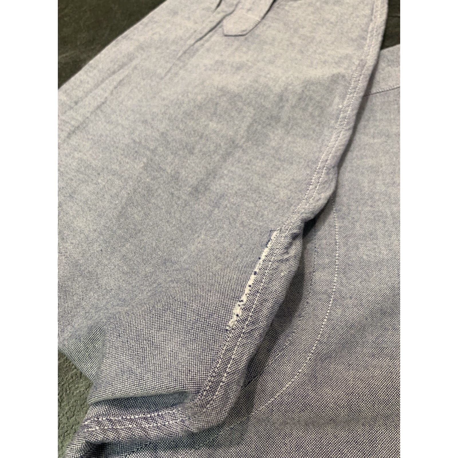 Gant Gant Shirt Men 17-34 Light Blue Purebred Broadcloth Button Up Oxford Size US XL / EU 56 / 4 - 6 Thumbnail