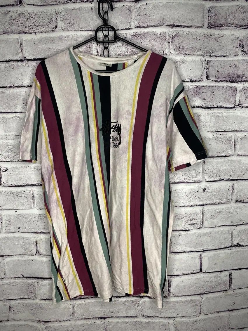 Vintage Rare Stussy International Centr Logo Tee