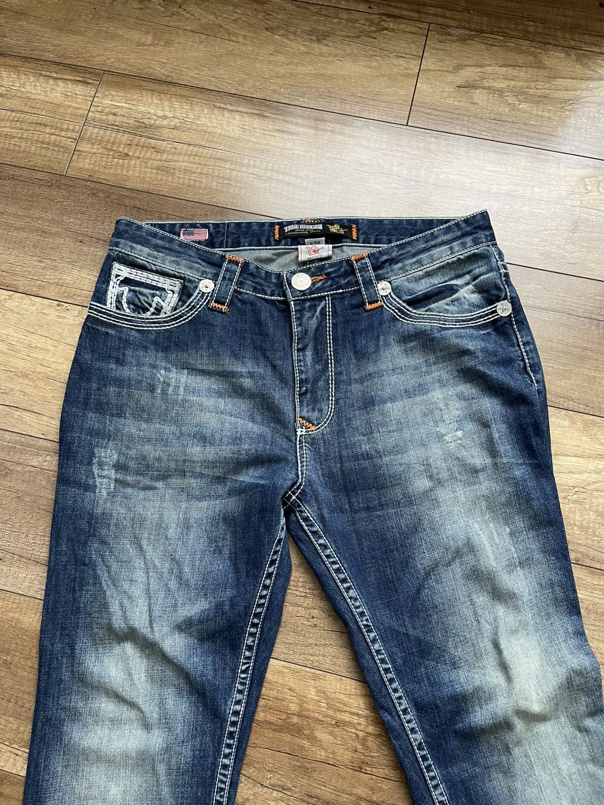 True Religion True Religion Vintage Denim Jeans Pants Size US 34 / EU 50 - 6 Thumbnail