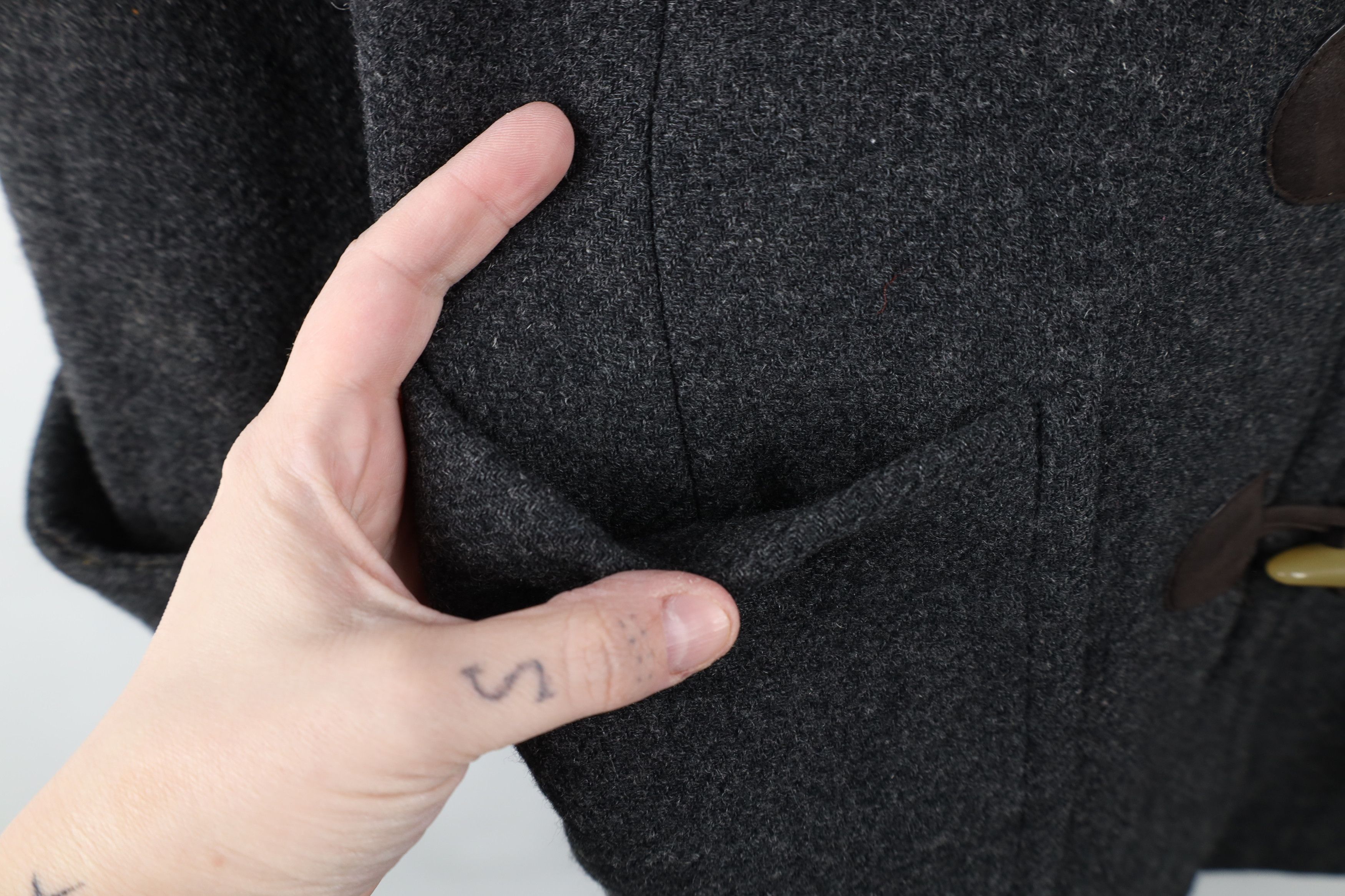 Banana Republic × Vintage Banana Republic Wool Blend Button Full Zip Jacket Gray Size M / US 6-8 / IT 42-44 - 7 Thumbnail