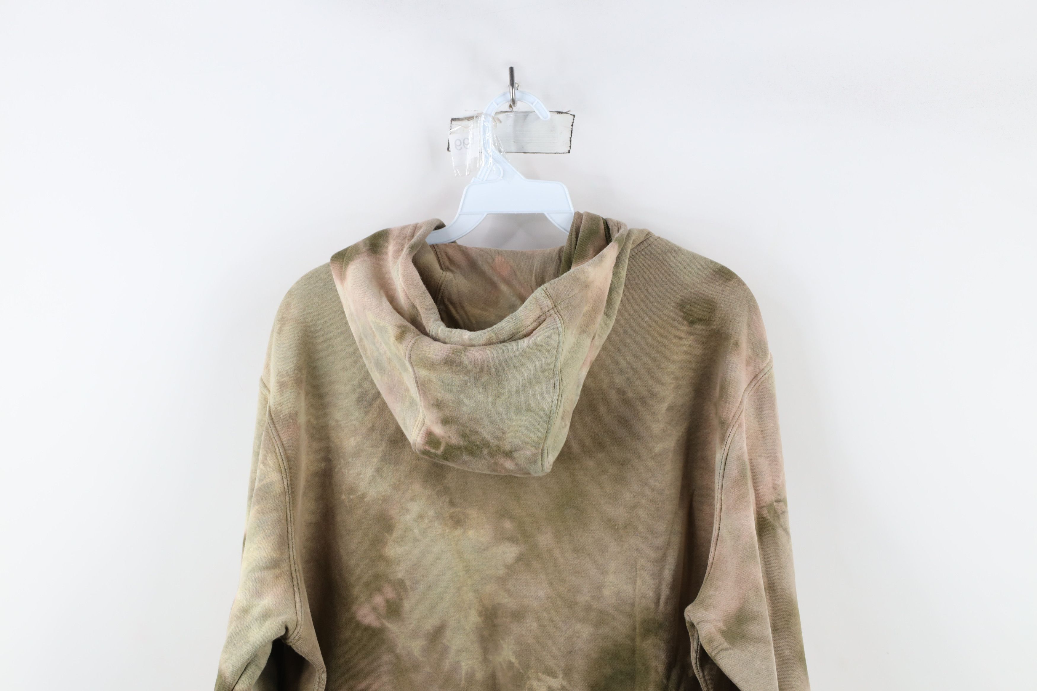 Nike × Vintage Vintage Y2K Nike Spell Box Logo Acid Wash Hoodie Sweatshirt Size US L / EU 52-54 / 3 - 10 Thumbnail