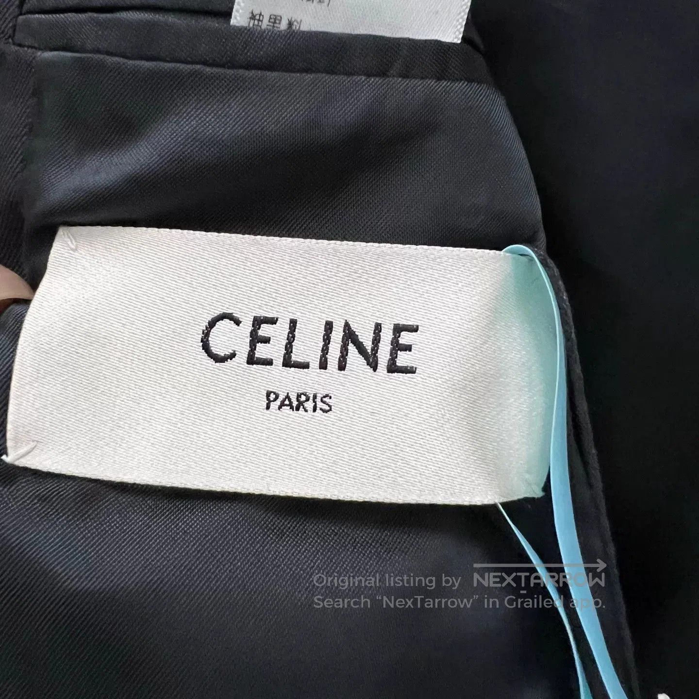 Celine Celine Black Lapel Short Blazer. Size S / US 4 / IT 40 - 3 Thumbnail