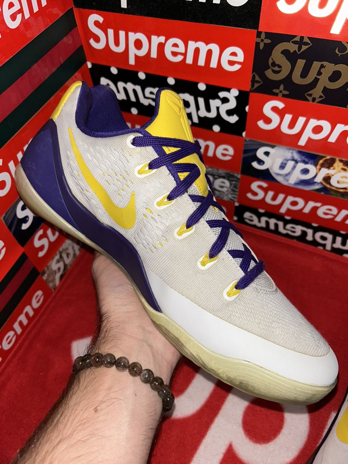 Nike Nike Zoom Kobe 9 IX NikeID ID ‘Lakers’ 688501-991 size 12 Size US 12 / EU 45 - 10 Thumbnail