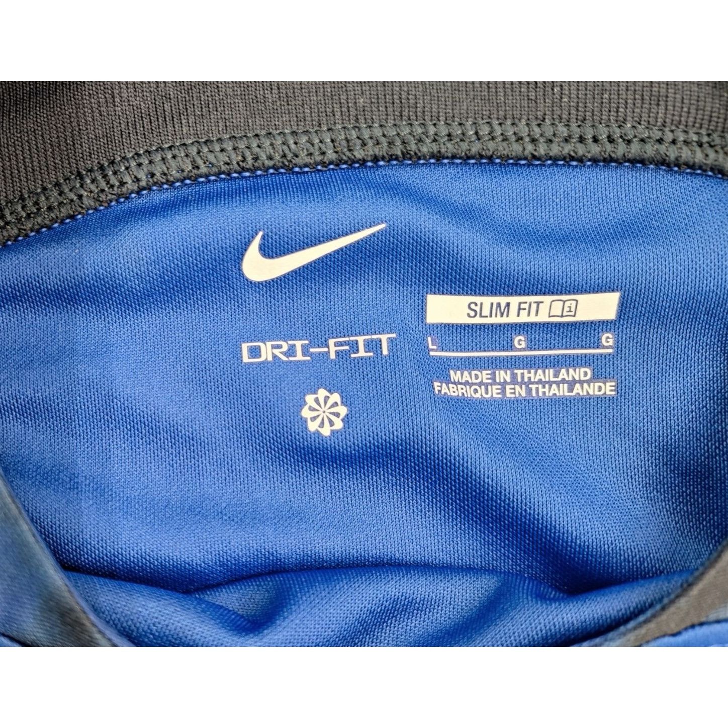 Nike Nike USA Soccer Jersey Blue Black Tie-Dye Slim Fit Dri-Fit Size L / US 10 / IT 46 - 4 Thumbnail