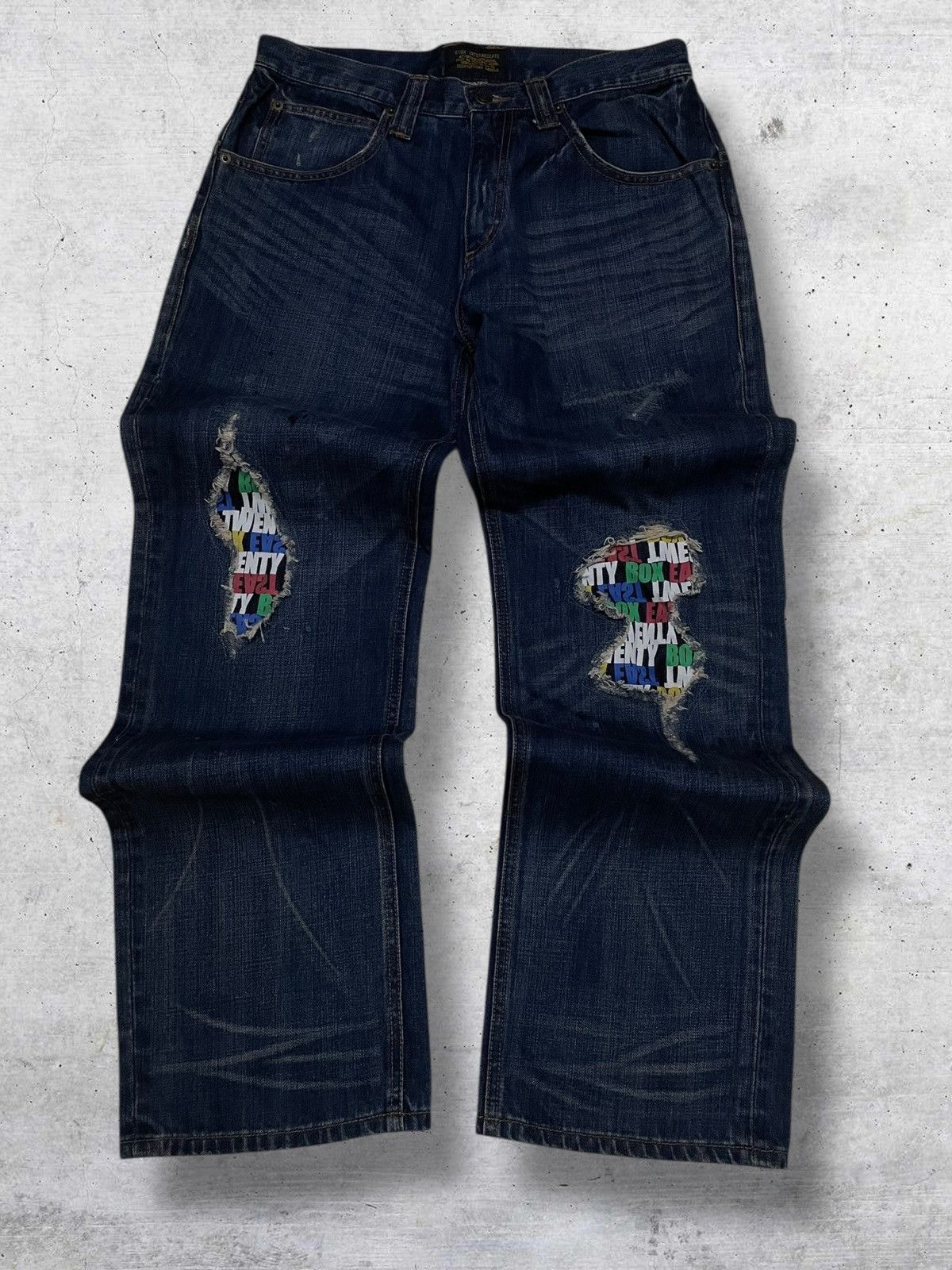 Hysteric Glamour VINTAGE IDENTIFYING LABEL OG JAPAN DESIGNER PATCHWORK BOXER Size US 31 - 1 Thumbnail
