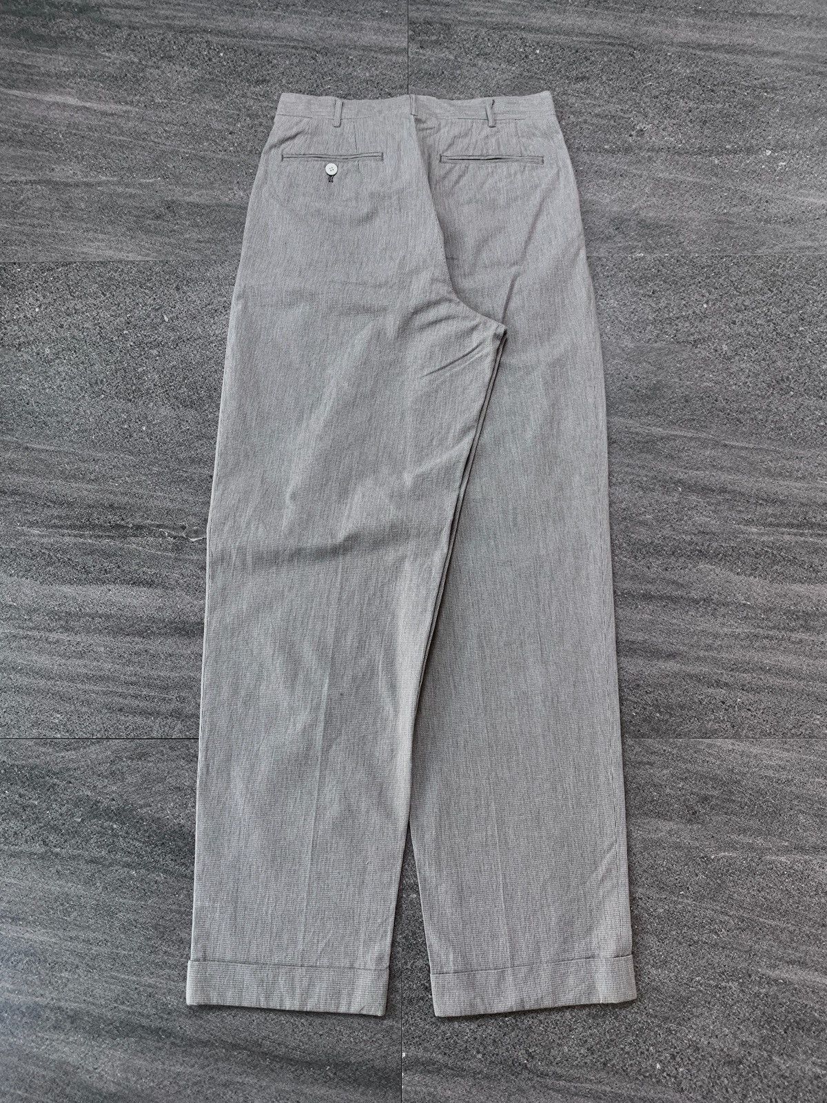 Comme des Garcons Textured Wideleg Trousers/Pants Size US 29 - 12 Thumbnail
