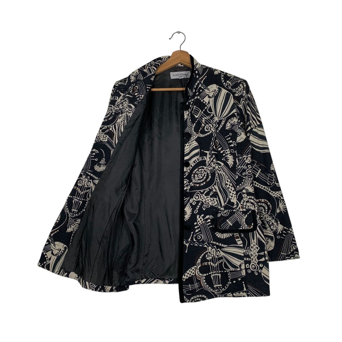 Louis Feraud Louis Feraud Abstract Design Jacket Size M / US 6-8 / IT 42-44 - 9 Thumbnail