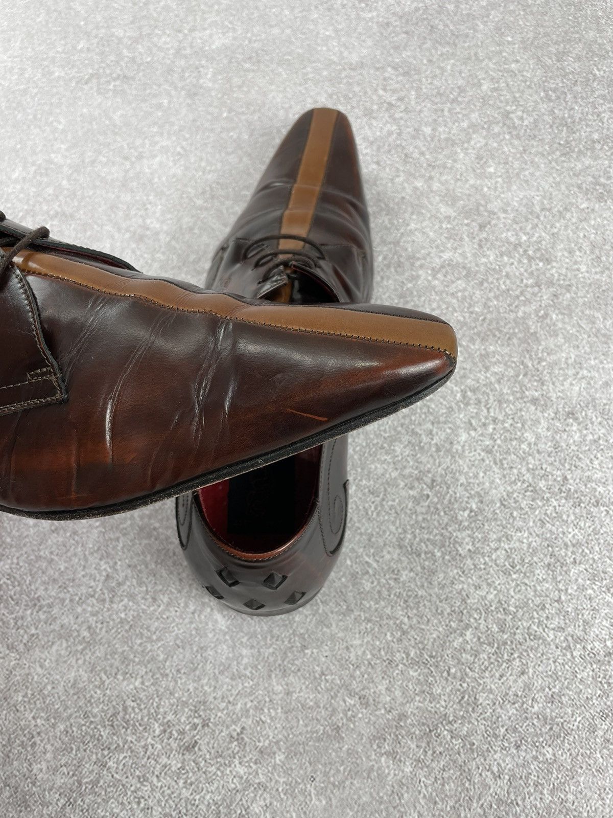 Jeffery West × Vintage × Western Rise Jeffery West Muse Classic Leather Cowboy Shoes Size 9 Size US 9 / EU 42 - 11 Thumbnail
