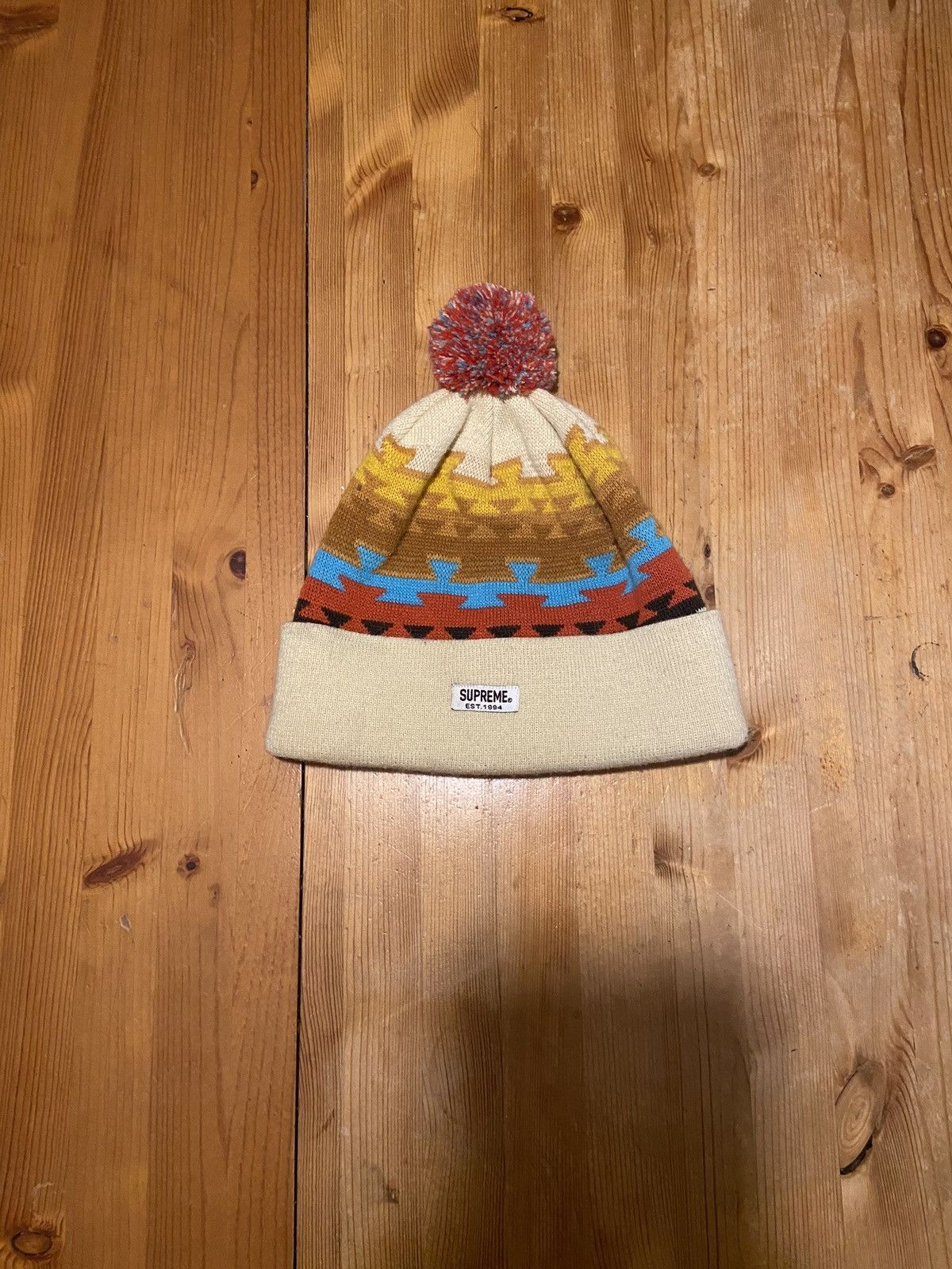 Supreme Old school Supreme Santa Fe beanie from 2011 FW Size ONE SIZE - 1 Thumbnail
