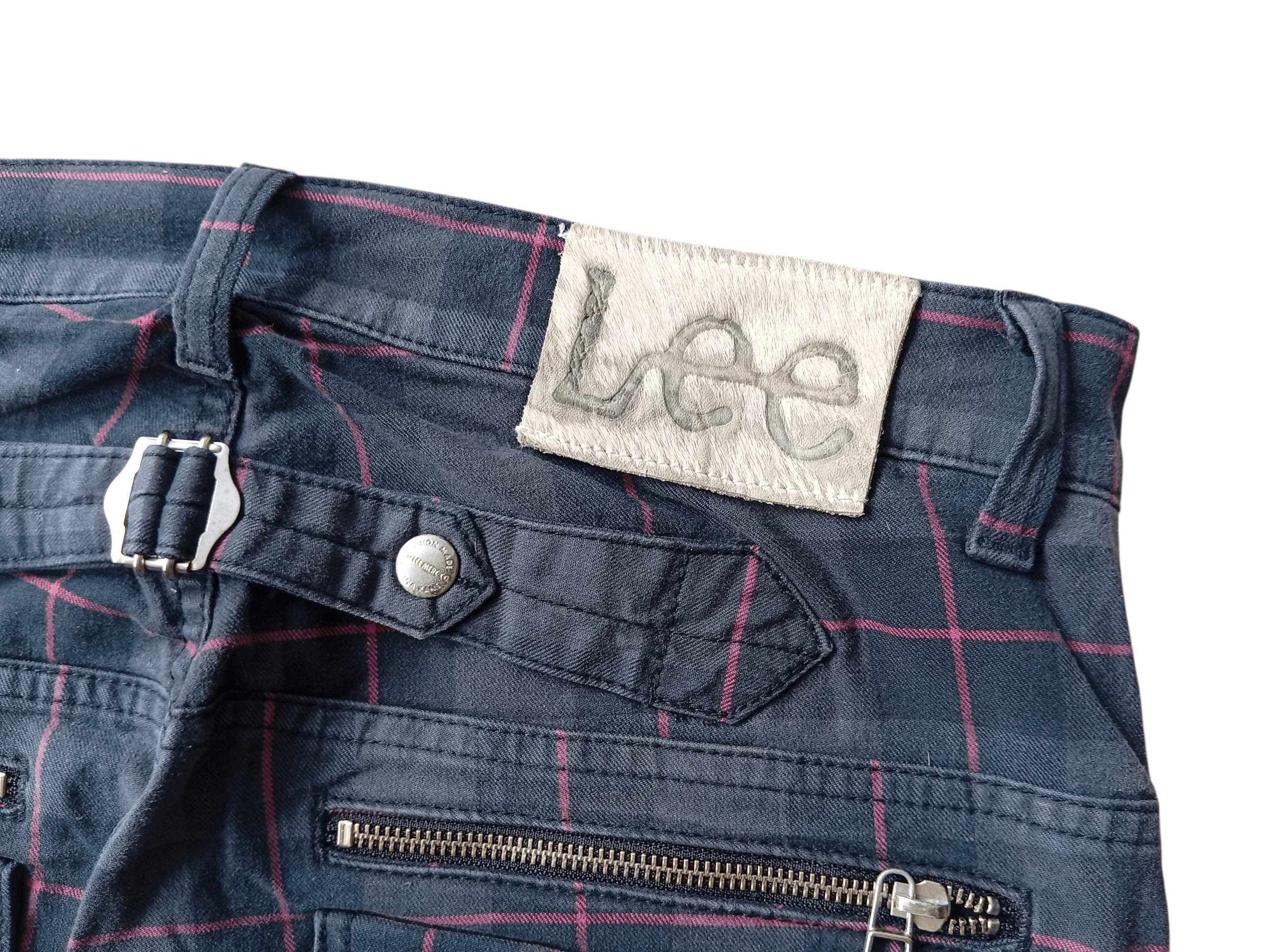 Lee Vintage Lee cowboys bondage plaid pants Size US 32 / EU 48 - 5 Thumbnail