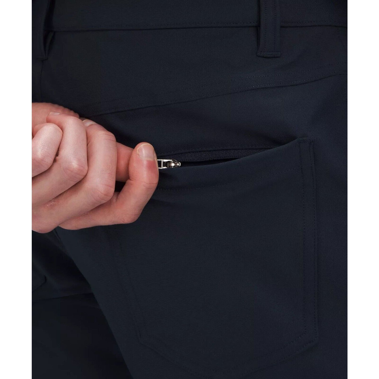 Lululemon Lululemon ABC Slim-Fit 5 Pocket Pant Warpstreme True Navy Size US 38 / EU 54 - 4 Thumbnail